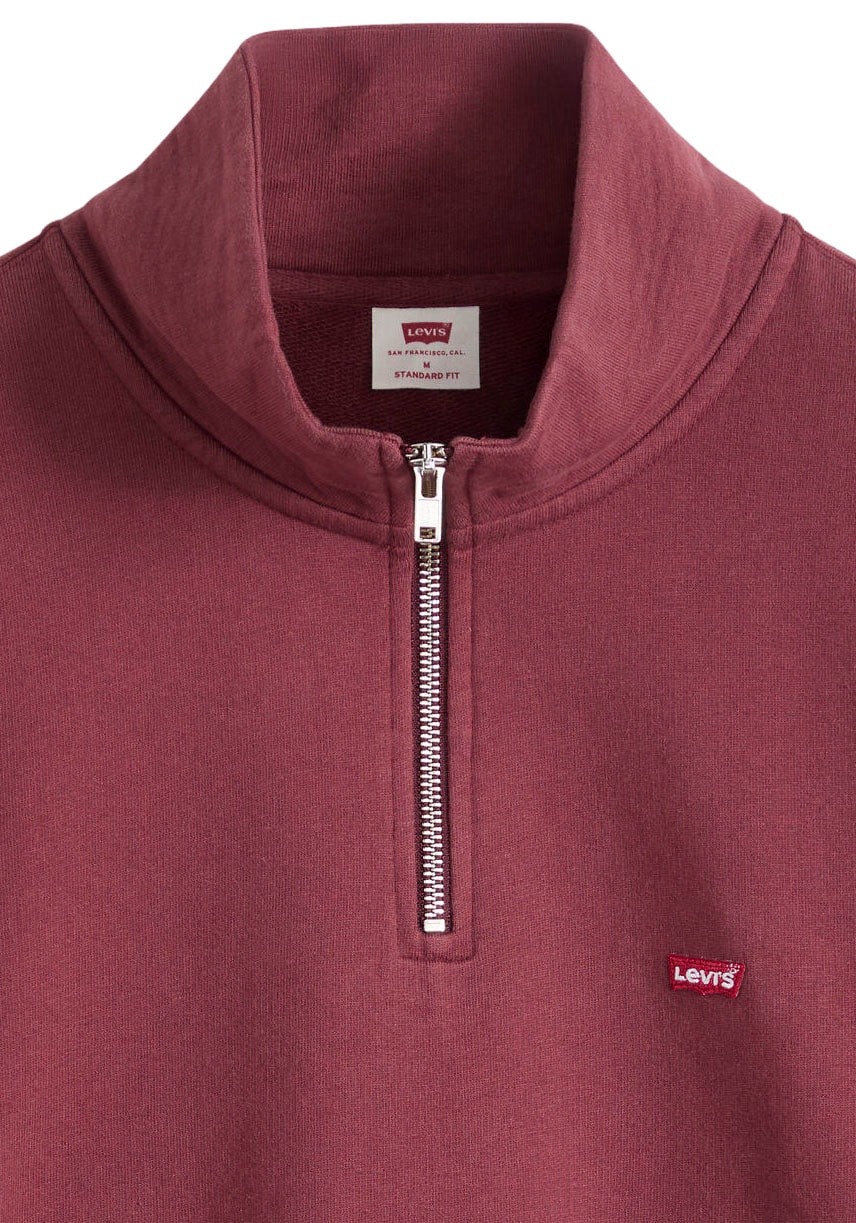 Levi's® Sweatshirt »ORIGINAL HM 1/4 ZIP«, mit Troyer-Kragen und Logo-Stickerei
