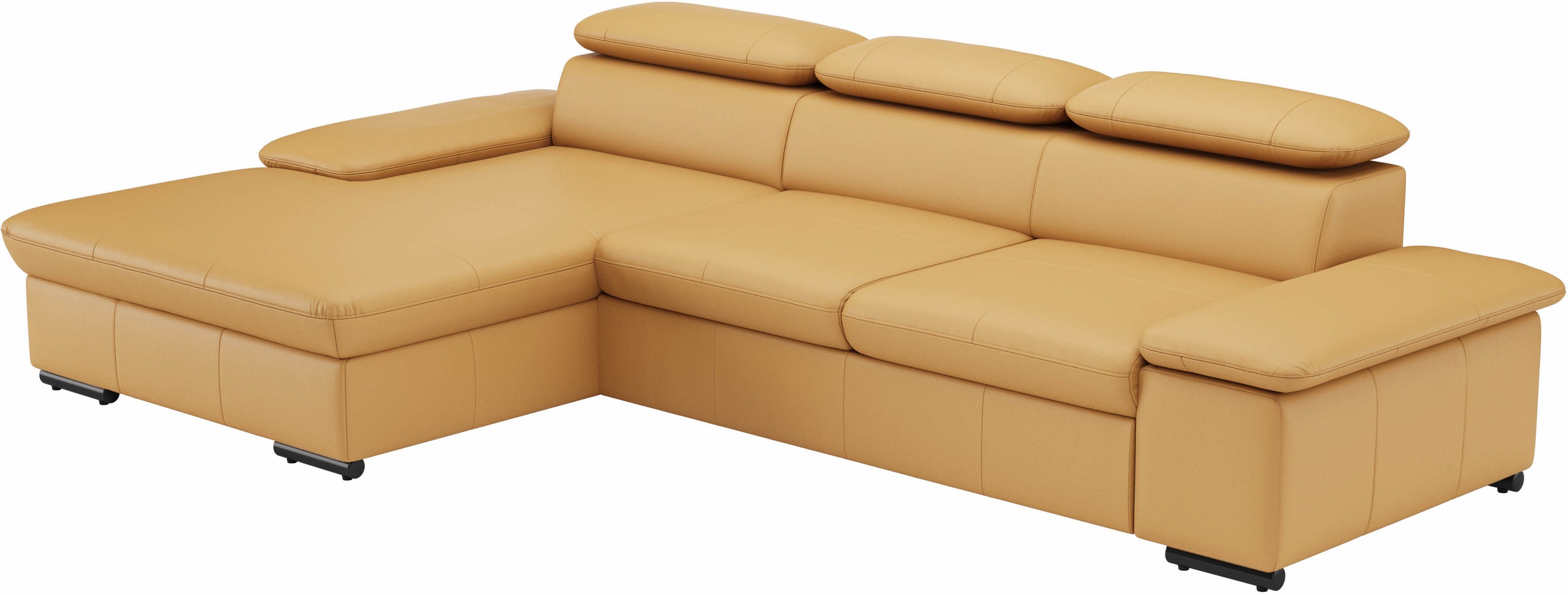 sit&more Ecksofa »Alcudia L-Form«, wahlweise mit Bettfunktion