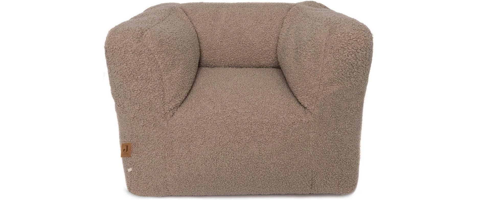 Jollein, Kindersessel »Teddy Warm Sand« Gemütlicher Kindersessel, natur