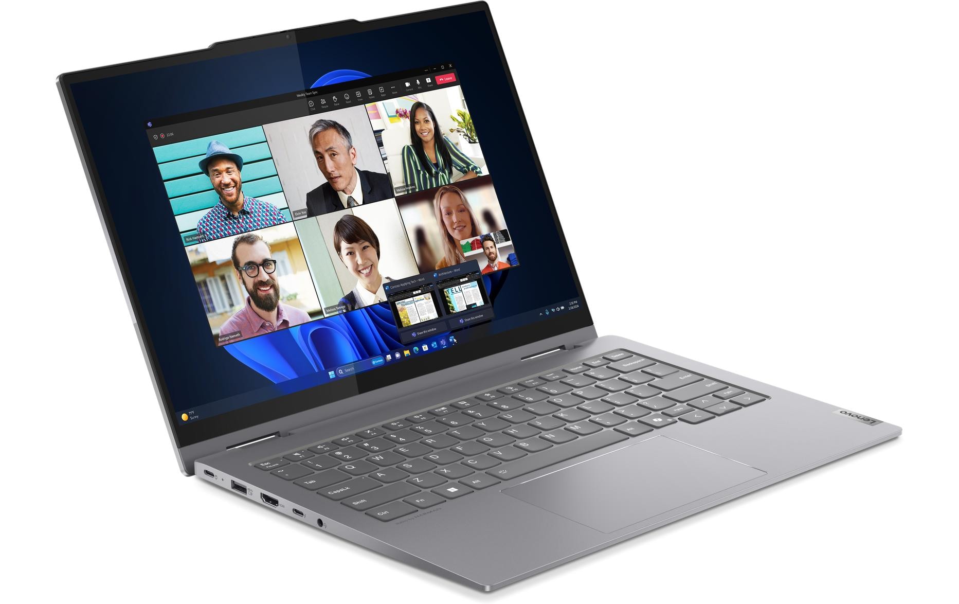 Lenovo Convertible Notebook »Notebook ThinkBook 14 2-in-1 Gen. 4 IML (Intel)«, 35,42 cm, / 14 Zoll, Intel, Core Ultra 5, Intel Graphics