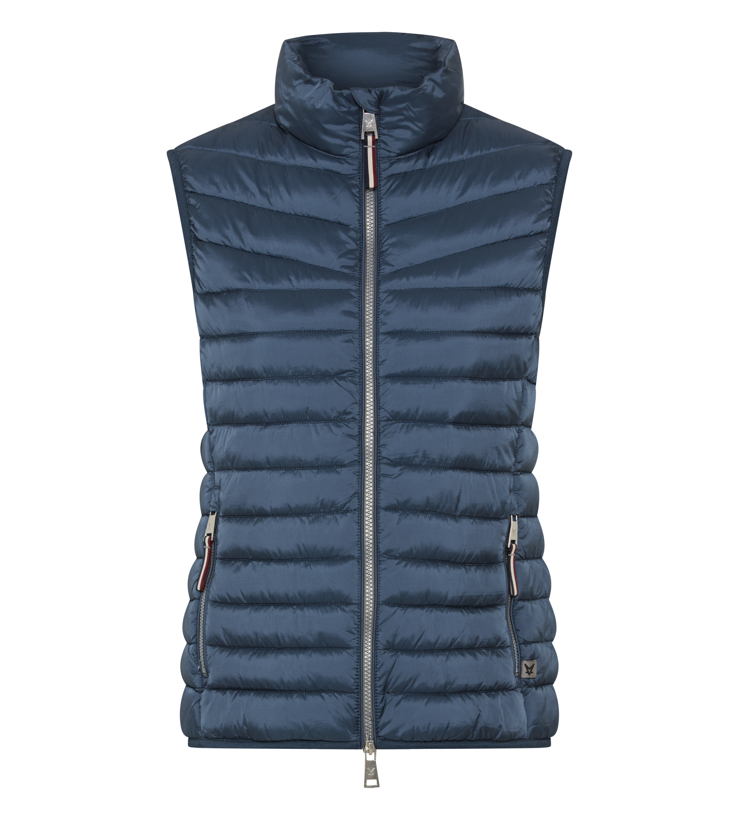Fuchs Schmitt Gilet matelassé »Steppweste« col montant avec bouton-pression, légèrement cintré, fermeture éclair à double sens