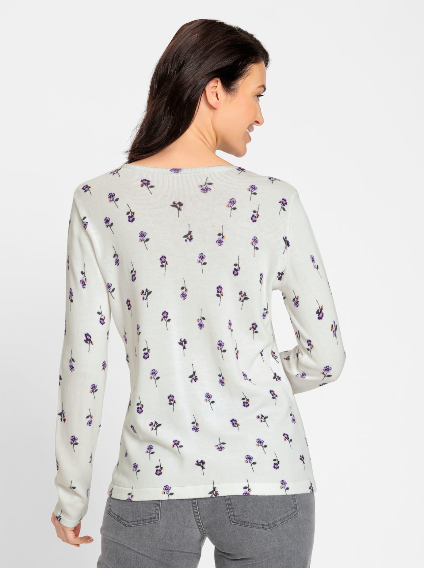 Inspirationen Pull en tricot »Feinstrick-Pullover«