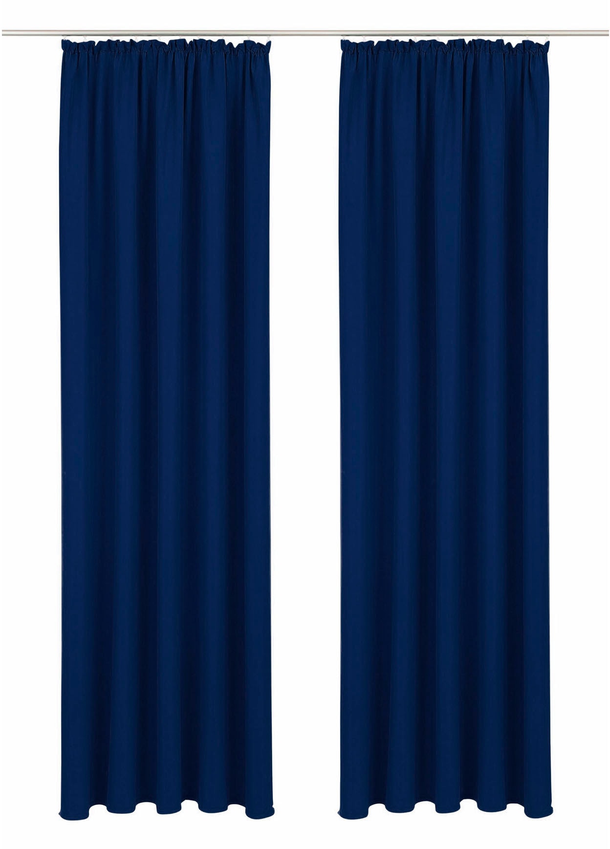 Bruno Banani Vorhang »Lagan«, (2 St.), 2-er Set, gewebt, Microfaser, versch. Grössen, einfarbig, Bestseller