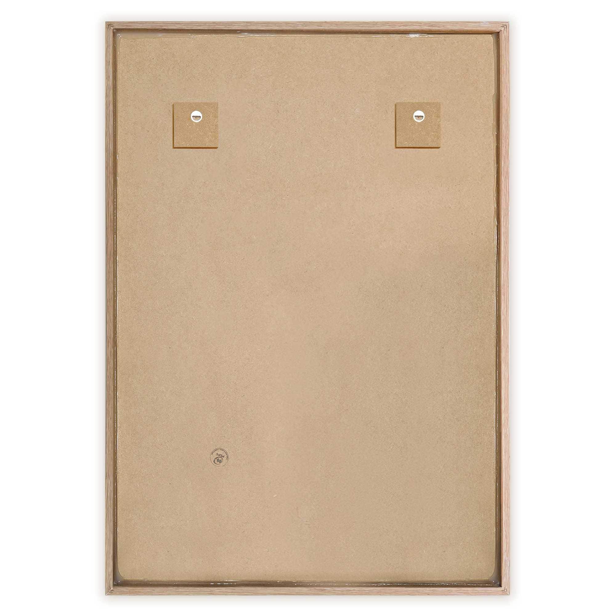 Reinders! Fresque murale »Abstract lichtgrijs met wit« Home Office - Weiss - MDF - Abstrakt - 70x100 cm