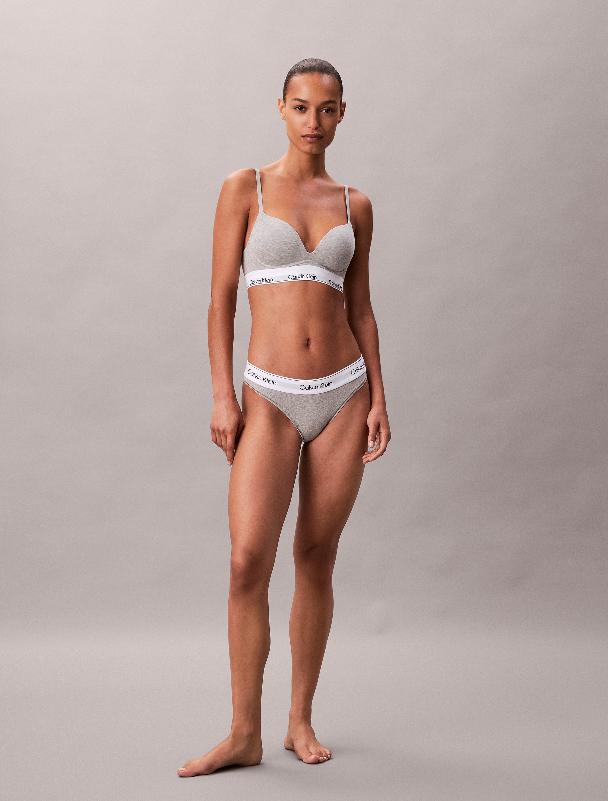 Calvin Klein Underwear Push-up-BH »PLUNGE PUSH UP«, mit Logobund