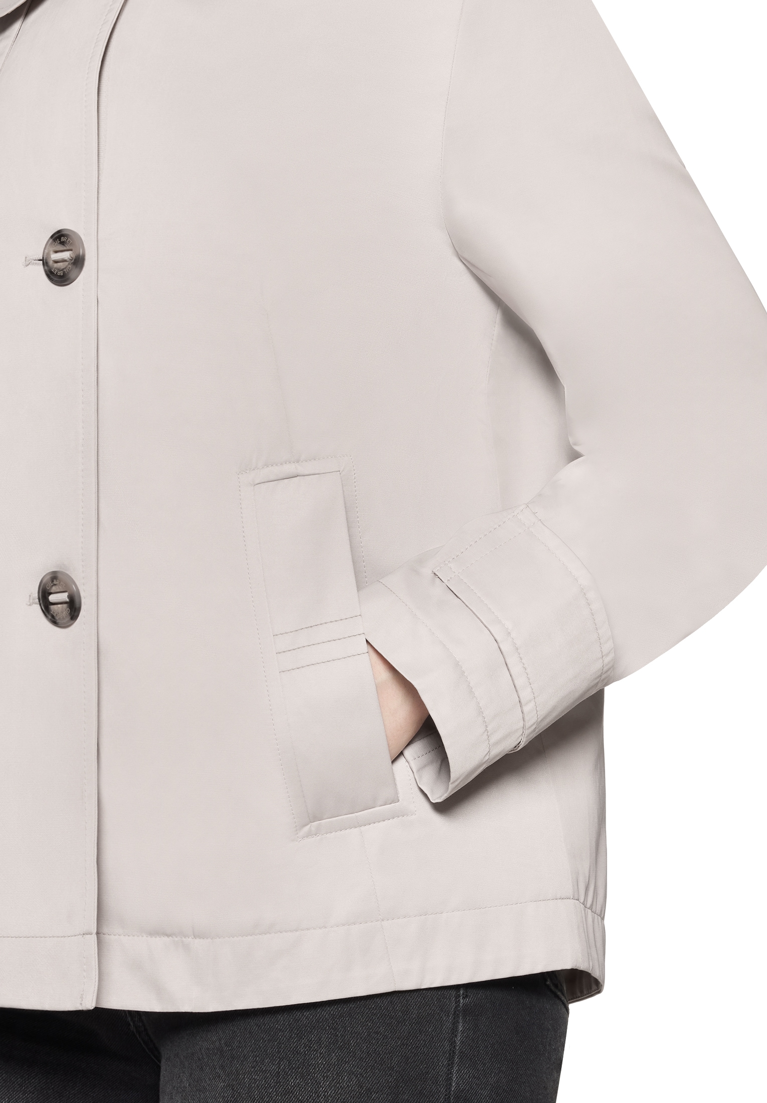 Gil Bret Veste d'extérieur mit Hemdkragen