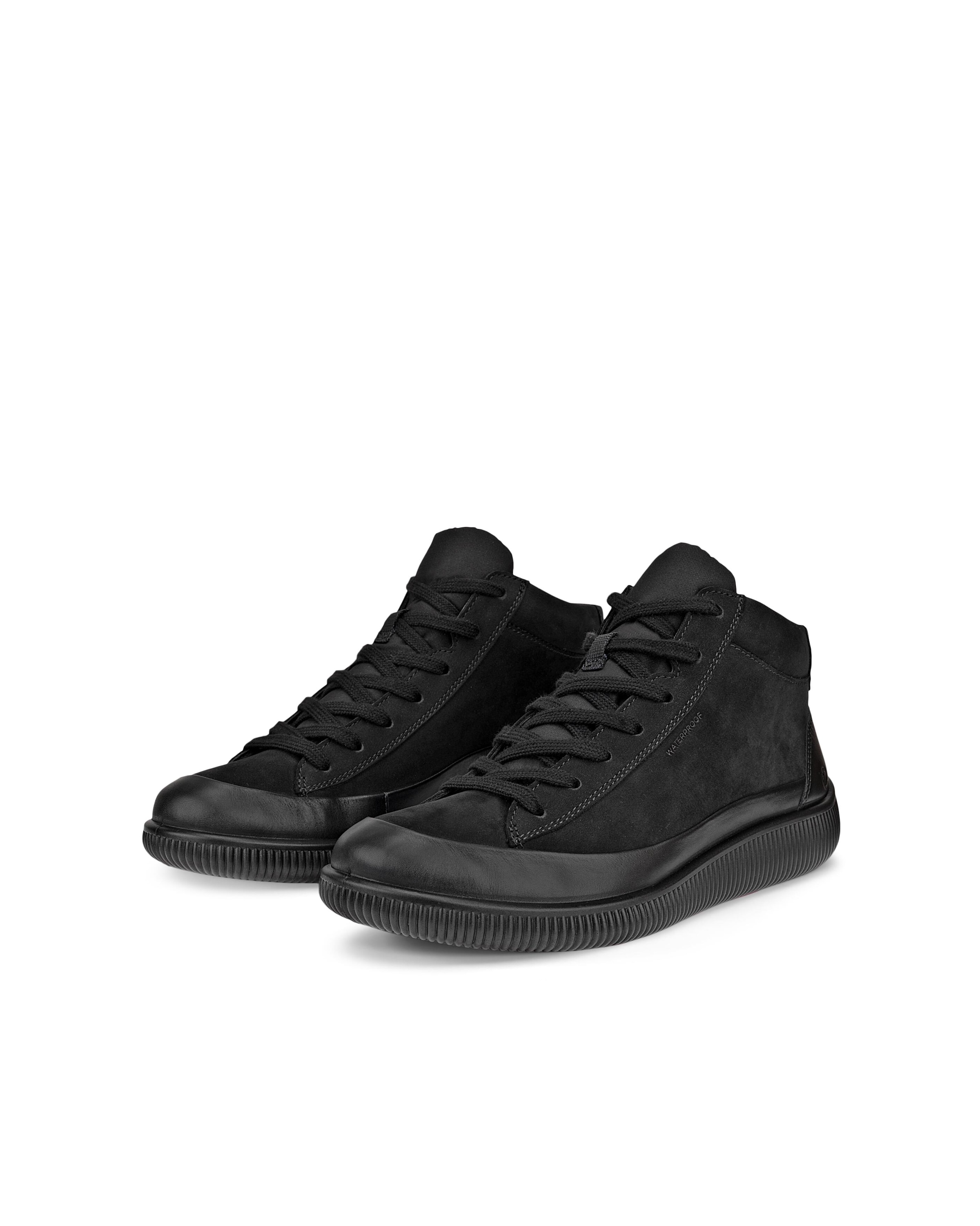 Ecco Schnürstiefelette »ECCO SOFT ZERO«  Outdoorschuh, Schnürboots, waterproof