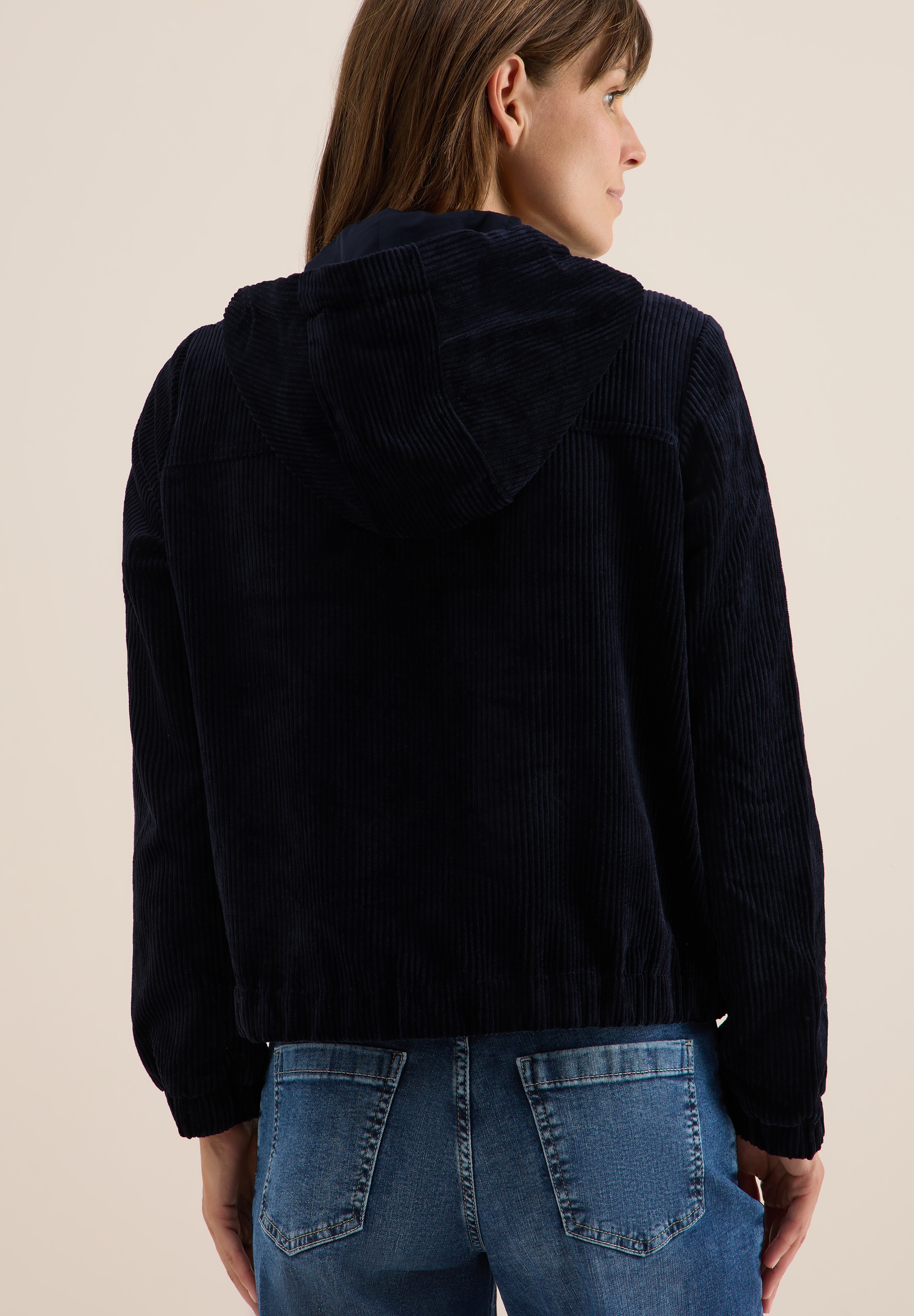 Cecil Cordjacke mit Kapuze mit Kapuze