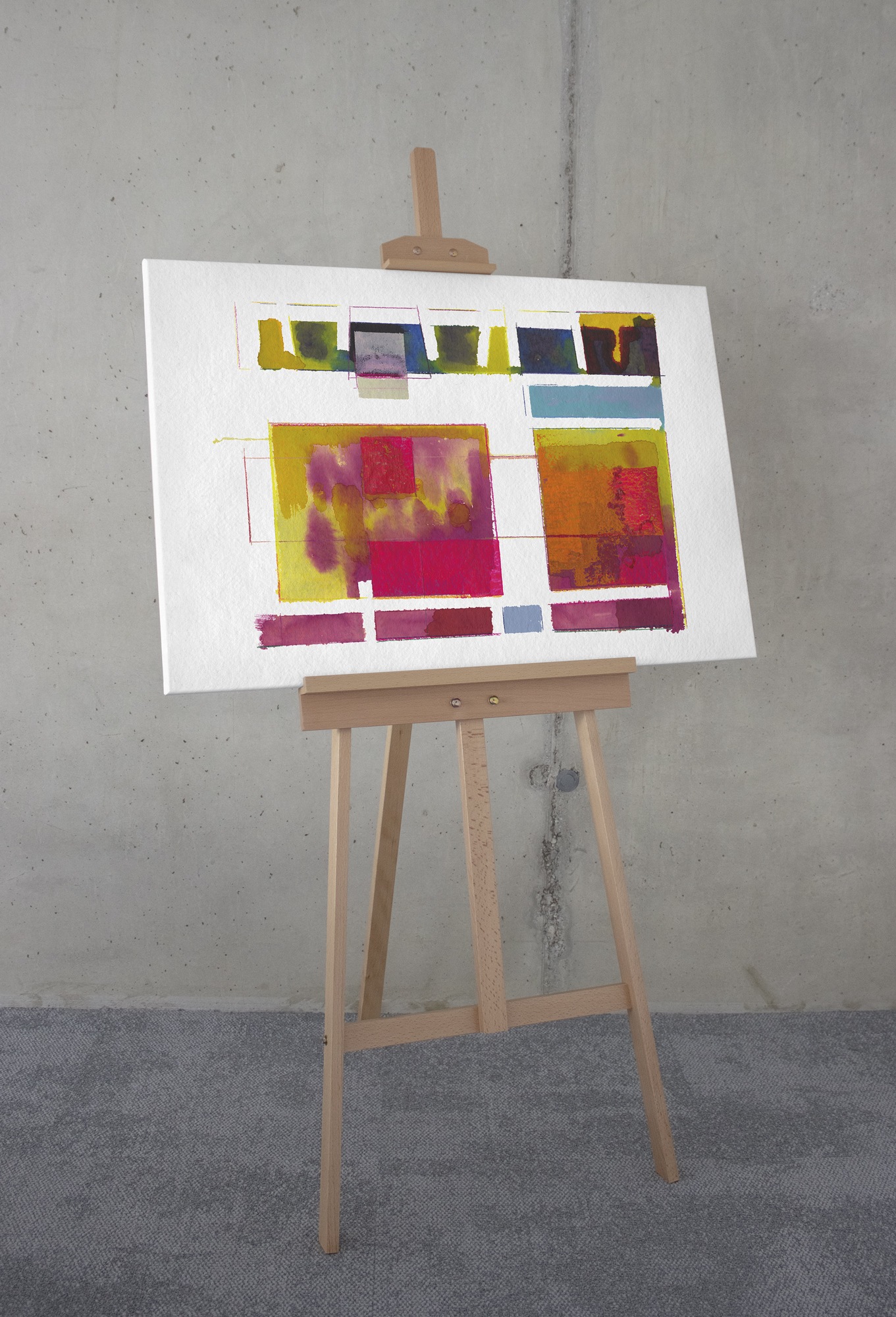 Komar Leinwandbild »Conveyor Belt - Grösse 60 x 90 cm« Natur 1 Stk. tlg. Keilrahmenbild mi Echtholzrahmen