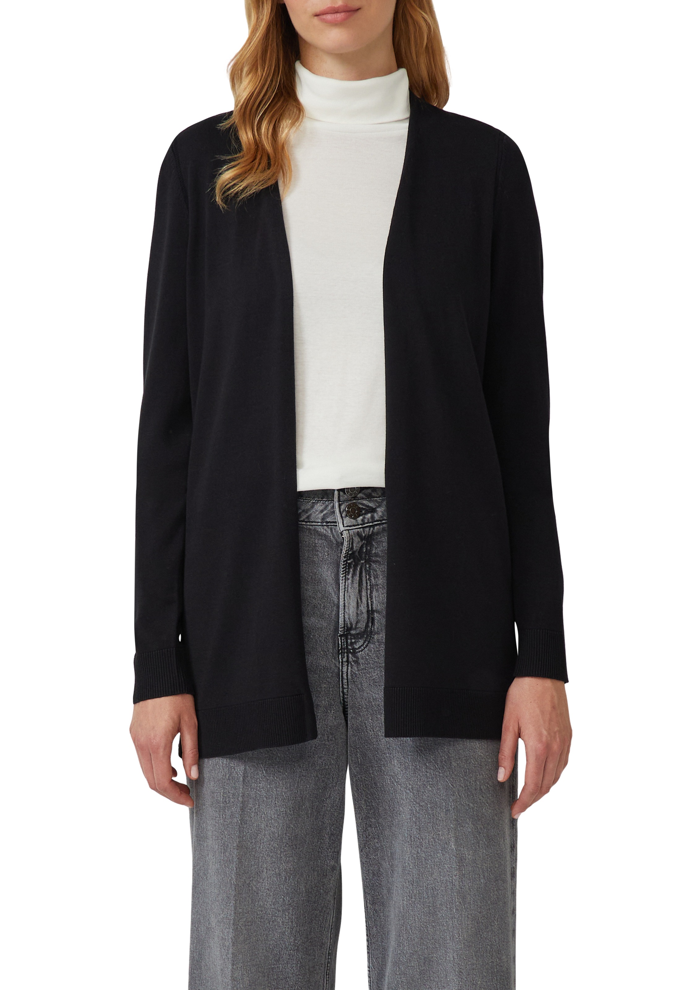 s.Oliver Veste en tricot maille fine sans fermeture