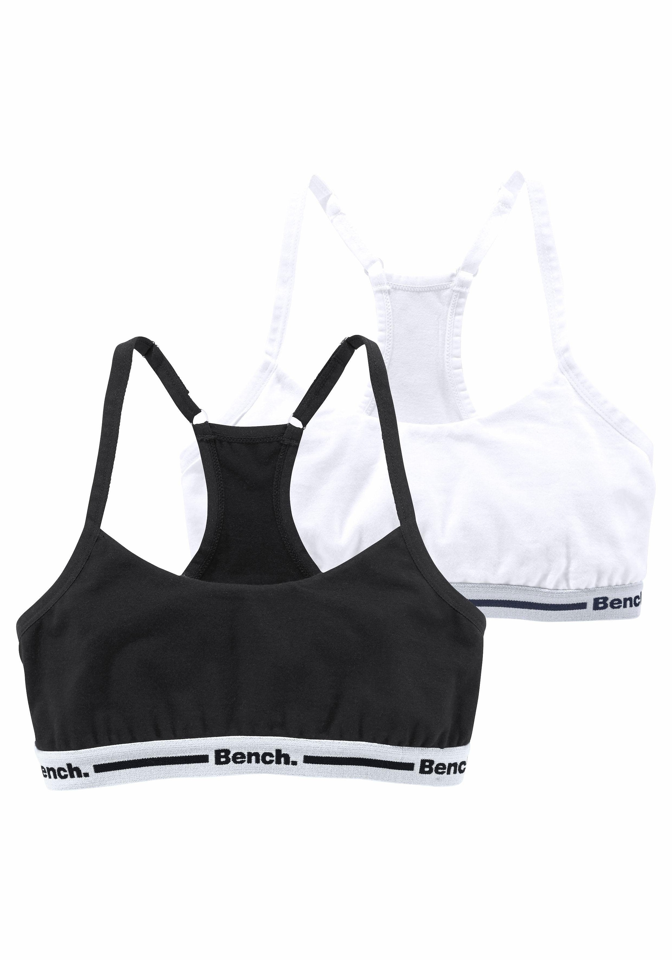 Bench. Bustier, (Packung, 2 tlg.), Mädchen - verstellbarer Ringerrücken