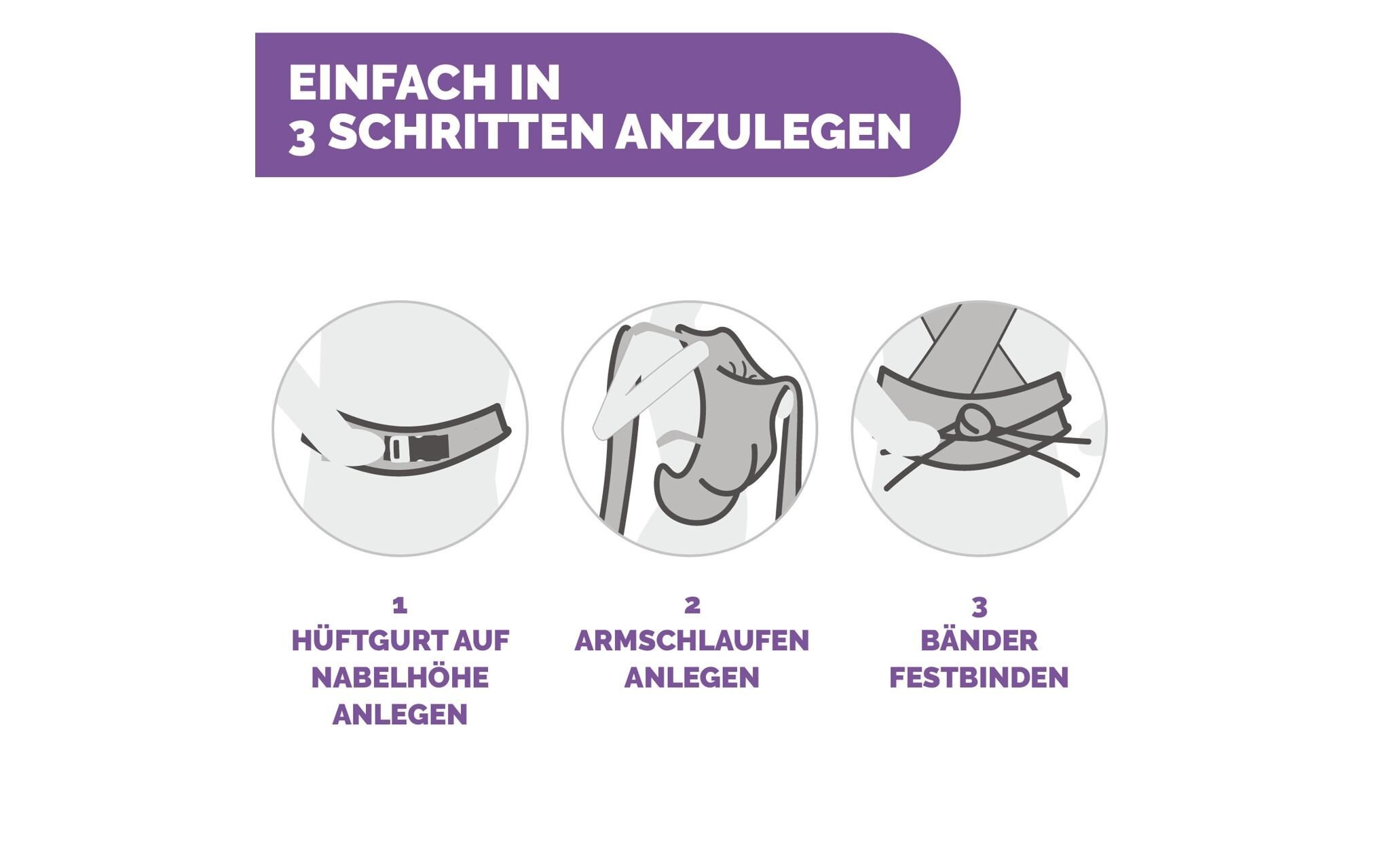   Civière ventrale »Boppy Comfygrow« Tragesitz