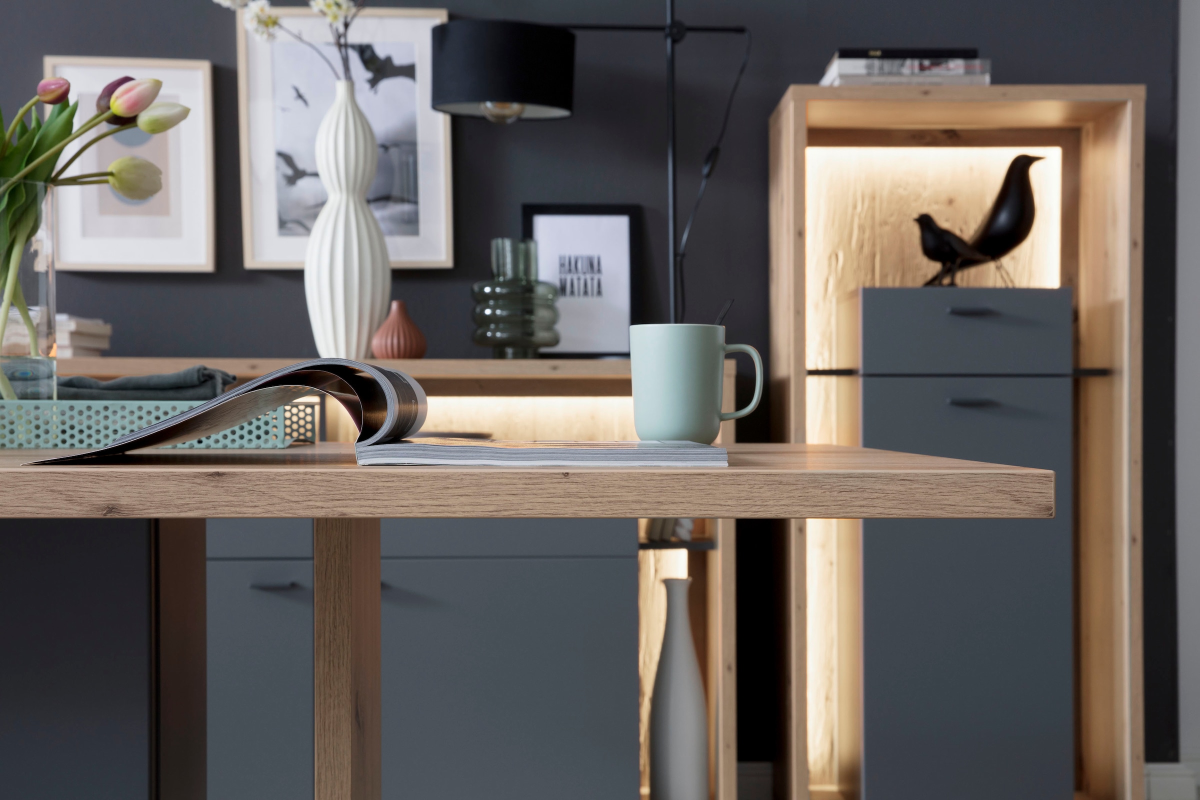 MCA furniture Esstisch »Lizzano«, Landhausstil belastbar, 160 auf Tisch 80 modern, cm breit bis versandkostenfrei Kg