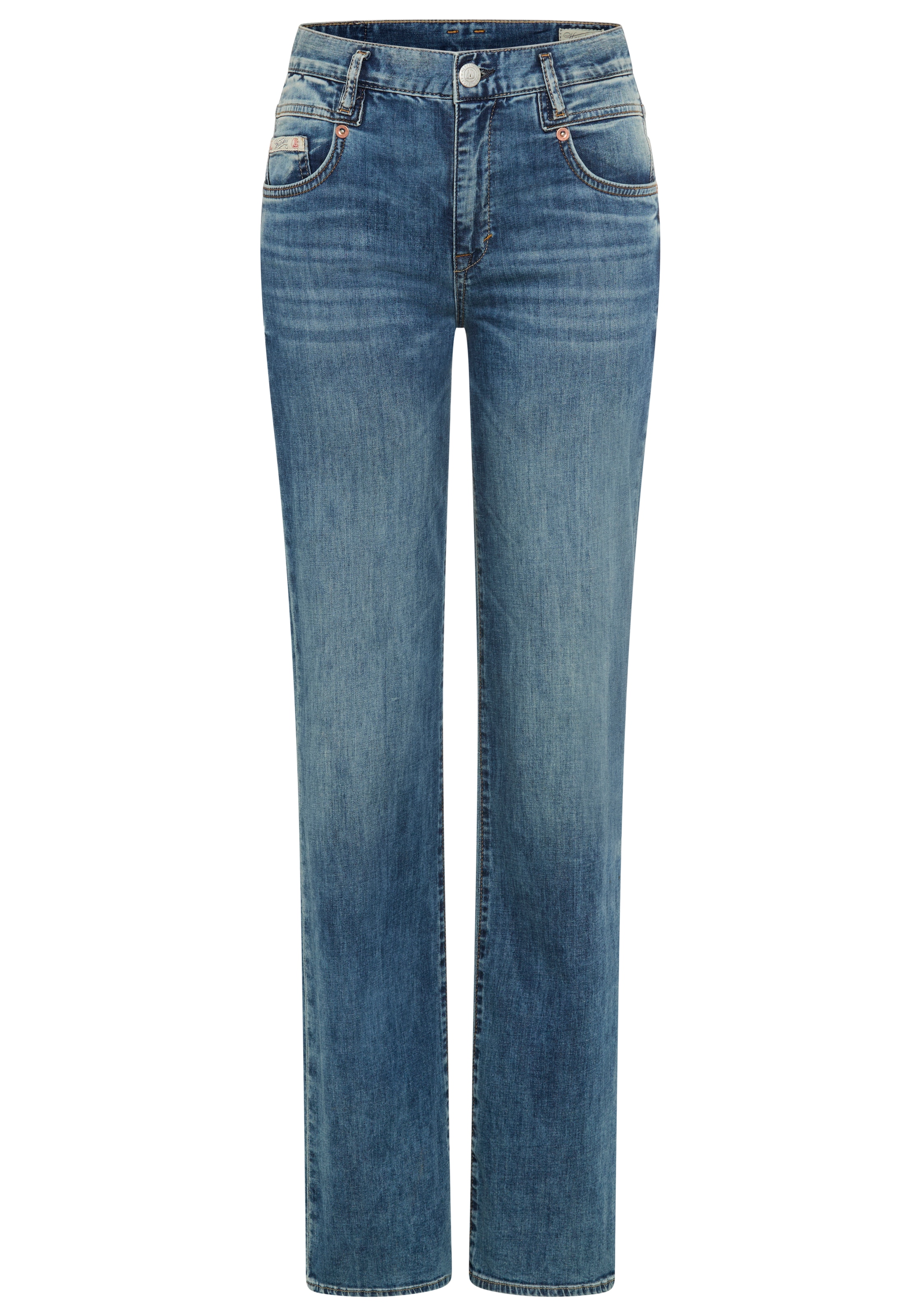 Herrlicher Jeans droit »Breezy Straight Denim Light« aus leichtem Denim