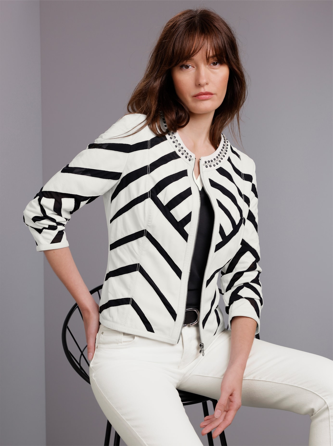 Image of Mainpol Lederblazer "Lammnappa-Lederblazer"