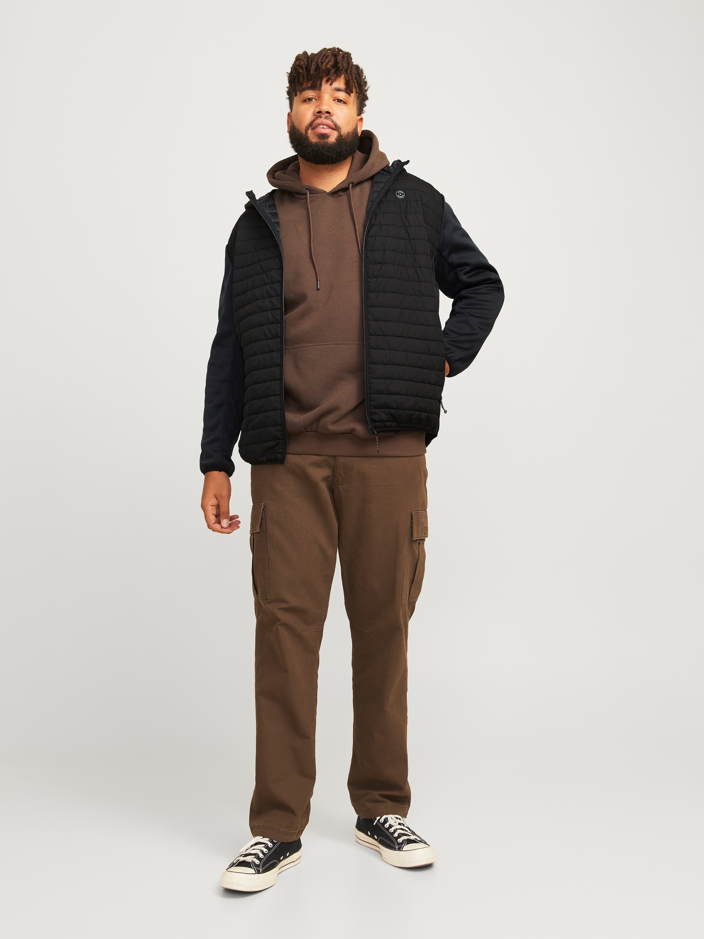 Jack & Jones PlusSize Steppjacke »JJEMULTI QUILTED JACKET PS NOOS«, mit Kapuze