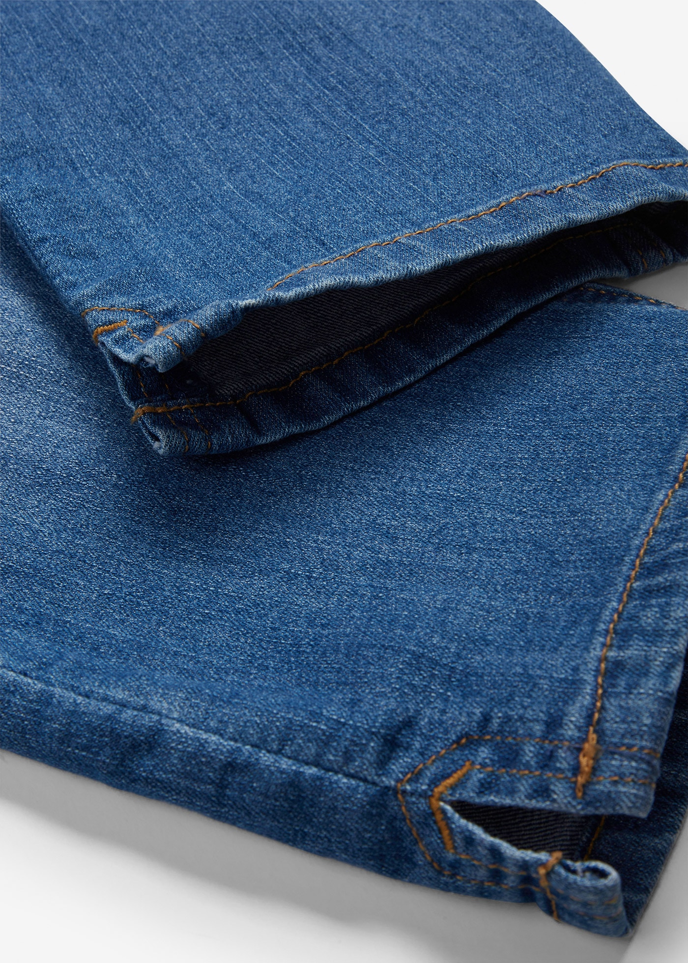 bonprix Jeans capri »Slim Fit Jeans Mid Waist, cropped« 3/4-Capri-Look, Five-Pocket Style, Regular Fit, schmale Beinform