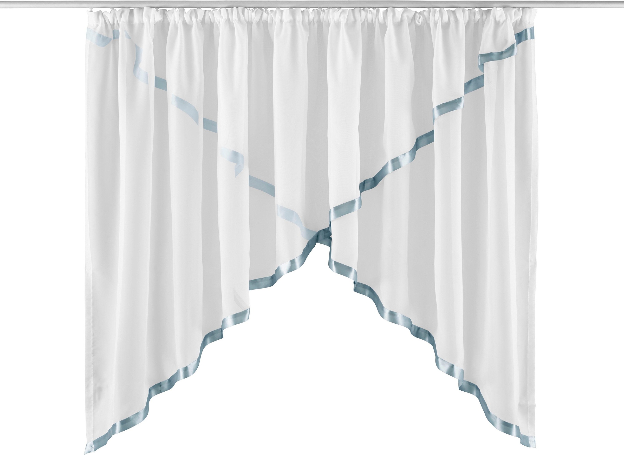 Image of my home Kuvertstore »Eby«, (1 St.), Gardine, Fertiggardine, transparent bei Ackermann Versand Schweiz