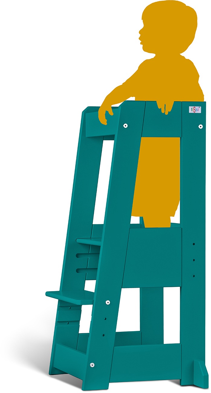 Image of tiSsi® Stehhilfe »Lernturm Felix, petrol«, Made in Europe bei Ackermann Versand Schweiz