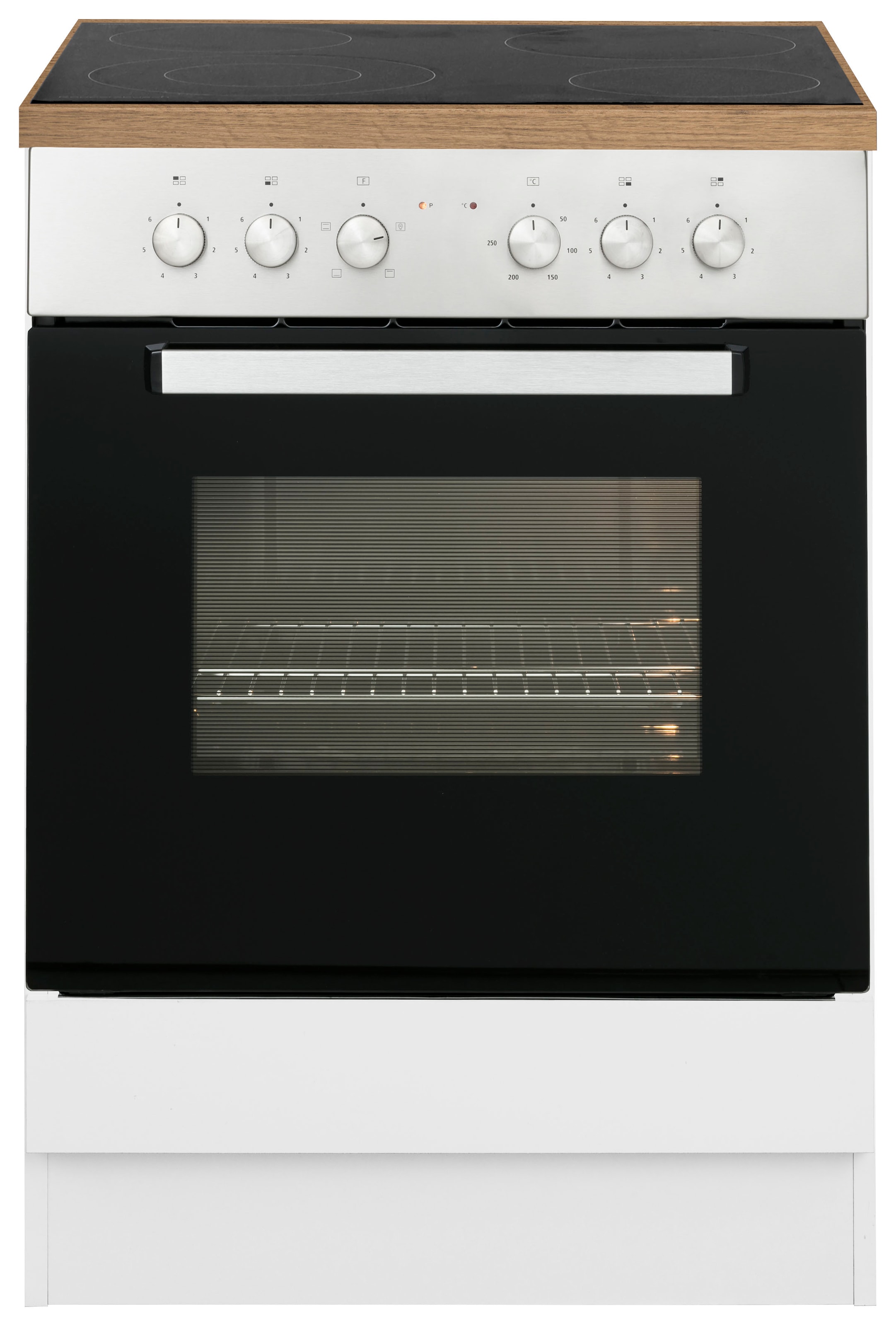 KOCHSTATION Armoire encastrée pour cuisinière »KS-Samos« 60 cm de large