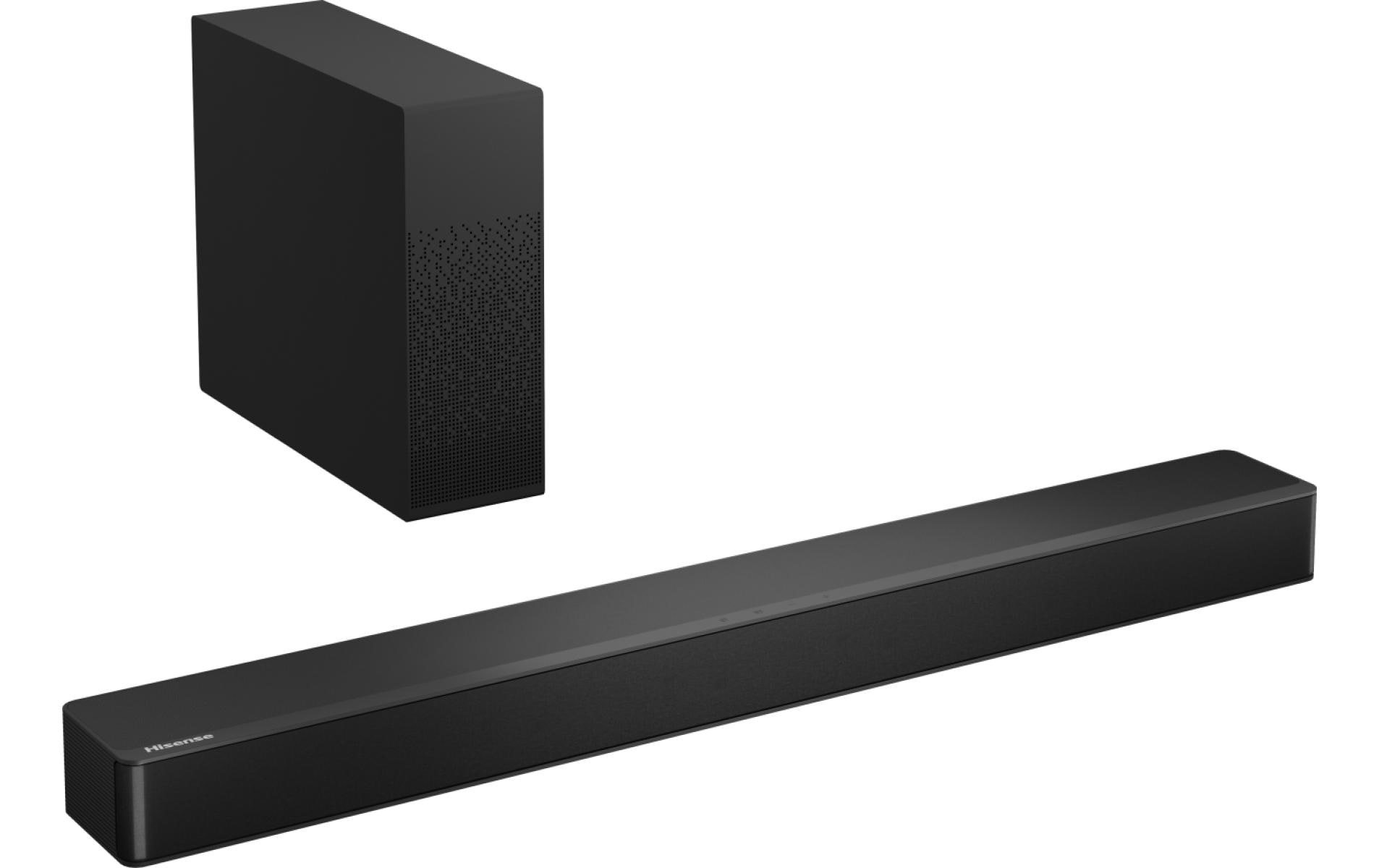 Hisense Soundbar »HS2100« 2.1 (Bluetooth 2.1 Soundsystem | 240W Audioleistung | Dolby Digital | EQ Modi | Kabellos 240 W)