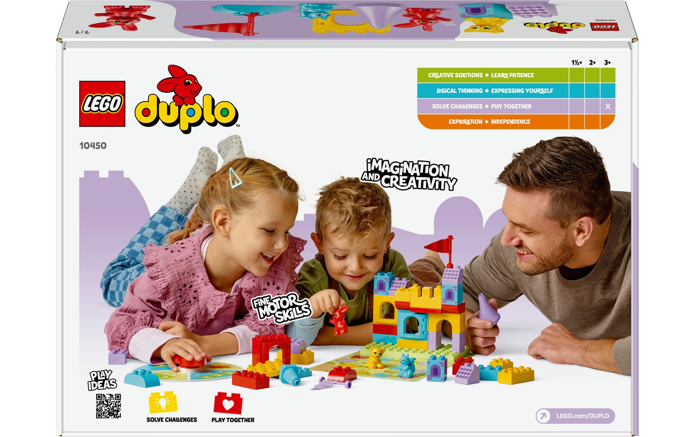 LEGO® Spielbausteine »DUPLO® Hopsys Burgspiel 10450«, (47 St.)