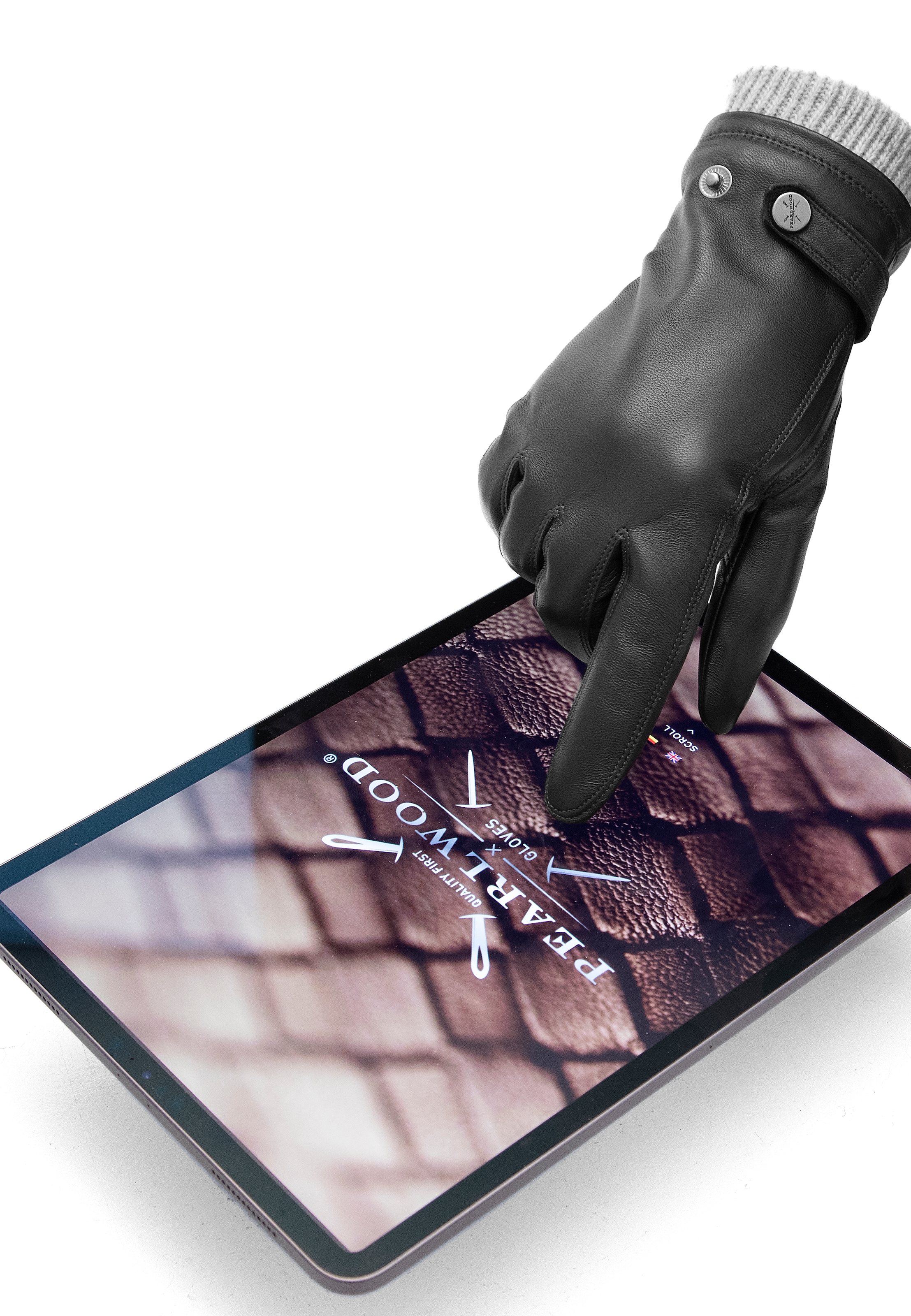 PEARLWOOD Gants en cuir »SUNNY« 1 Paar,  anschmiegsamer Elastikbund schütz vor Wind, Regen, Kälte und Schmutz