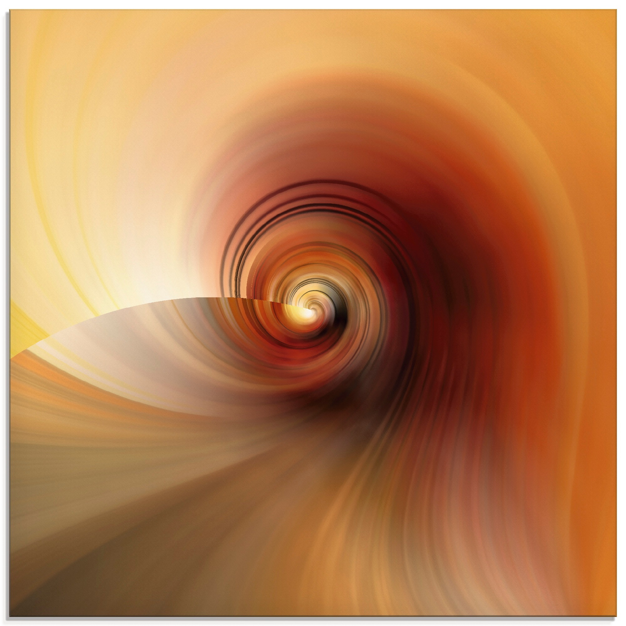 Image of Artland Glasbild »Abstraktes in Creme«, Muster, (1 St.) bei Ackermann Versand Schweiz