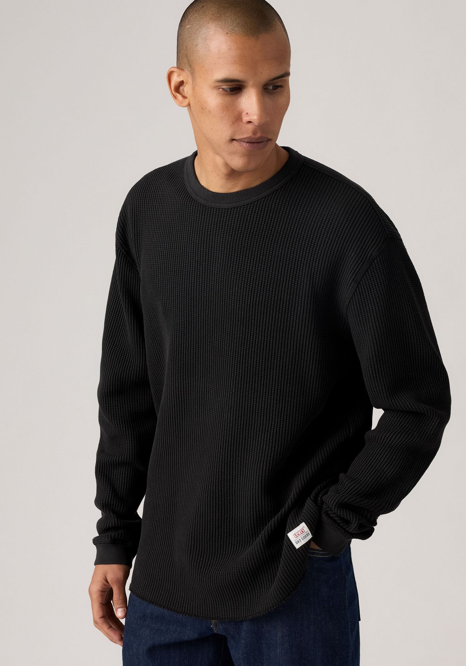 Levi's® Langarmshirt Waffelstruktur