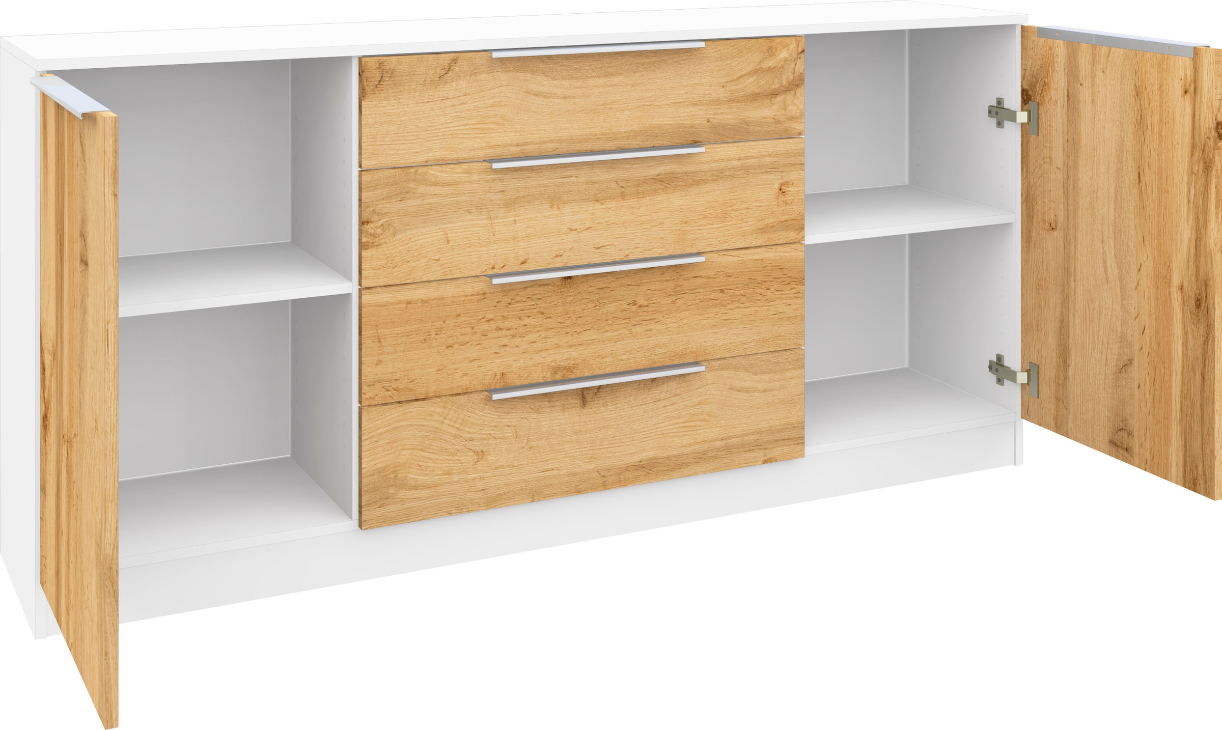 borchardt Möbel Kommode »Oliva«, Breite 166 cm, mit 4 Schubkästen