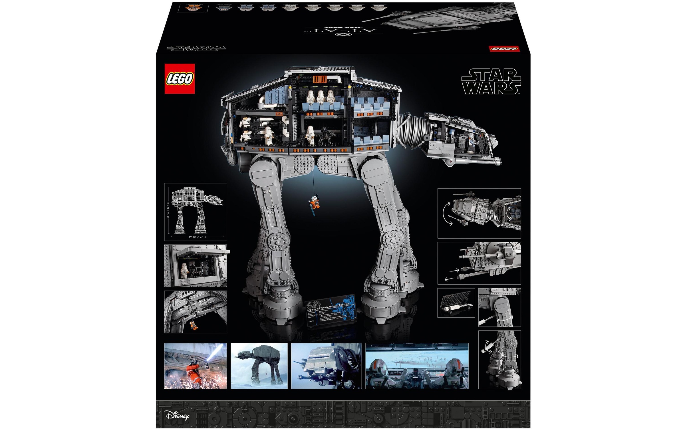 LEGO® Spielbausteine »Star Wars AT-AT 75313«, (6785 St.)