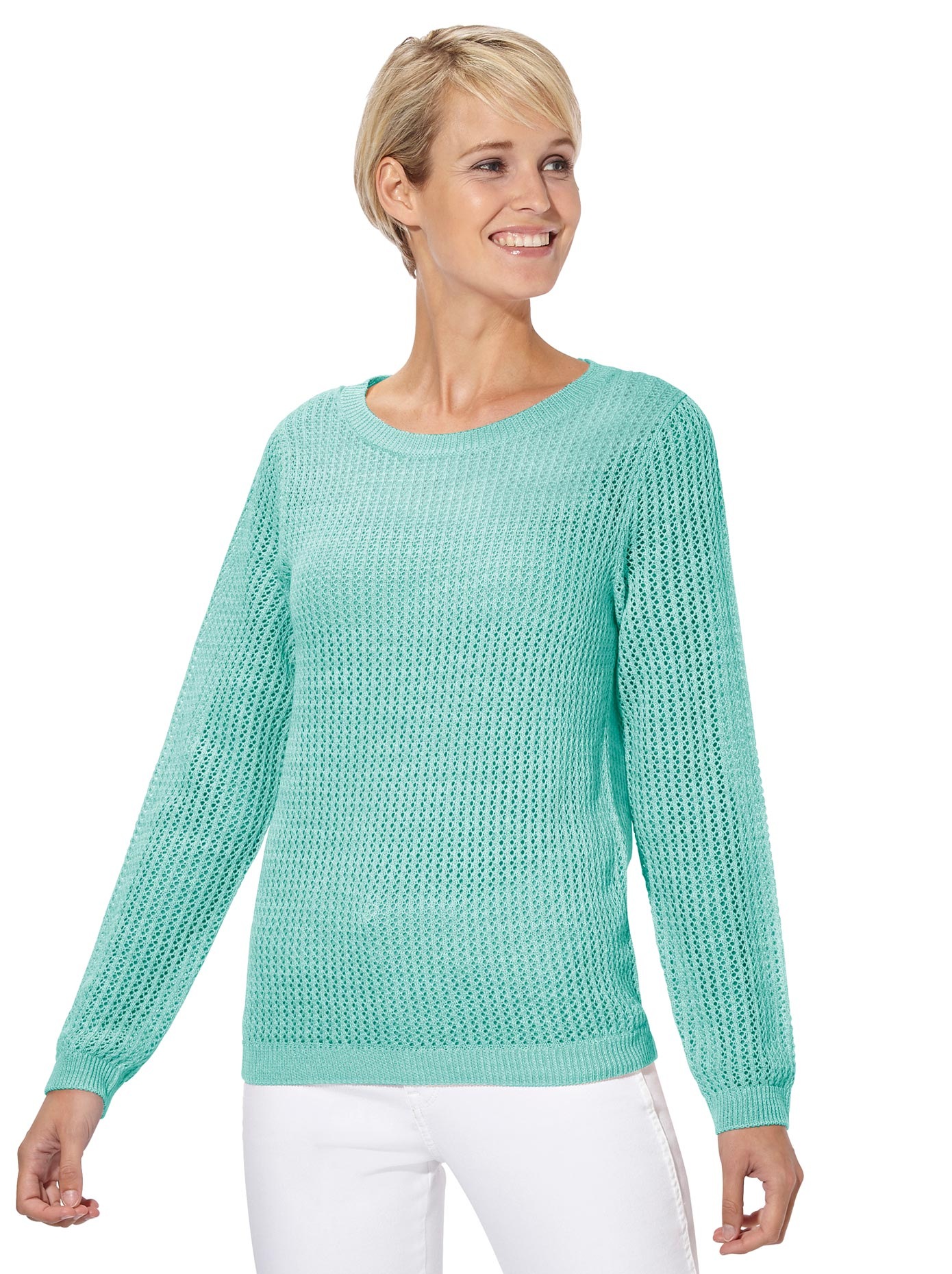 Image of Classic Basics Ajourpullover »Pullover« bei Ackermann Versand Schweiz