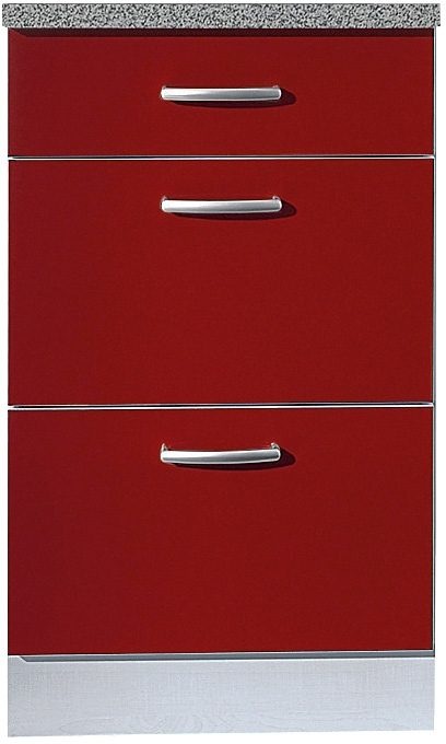 Image of wiho Küchen Unterschrank »Amrum«, 50 cm breit, mit 2 grossen Auszügen bei Ackermann Versand Schweiz