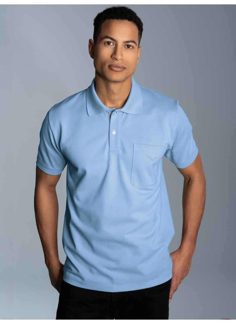 Image of Trigema Poloshirt "TRIGEMA Polohemd mit Brusttasche" 1 Stk.
