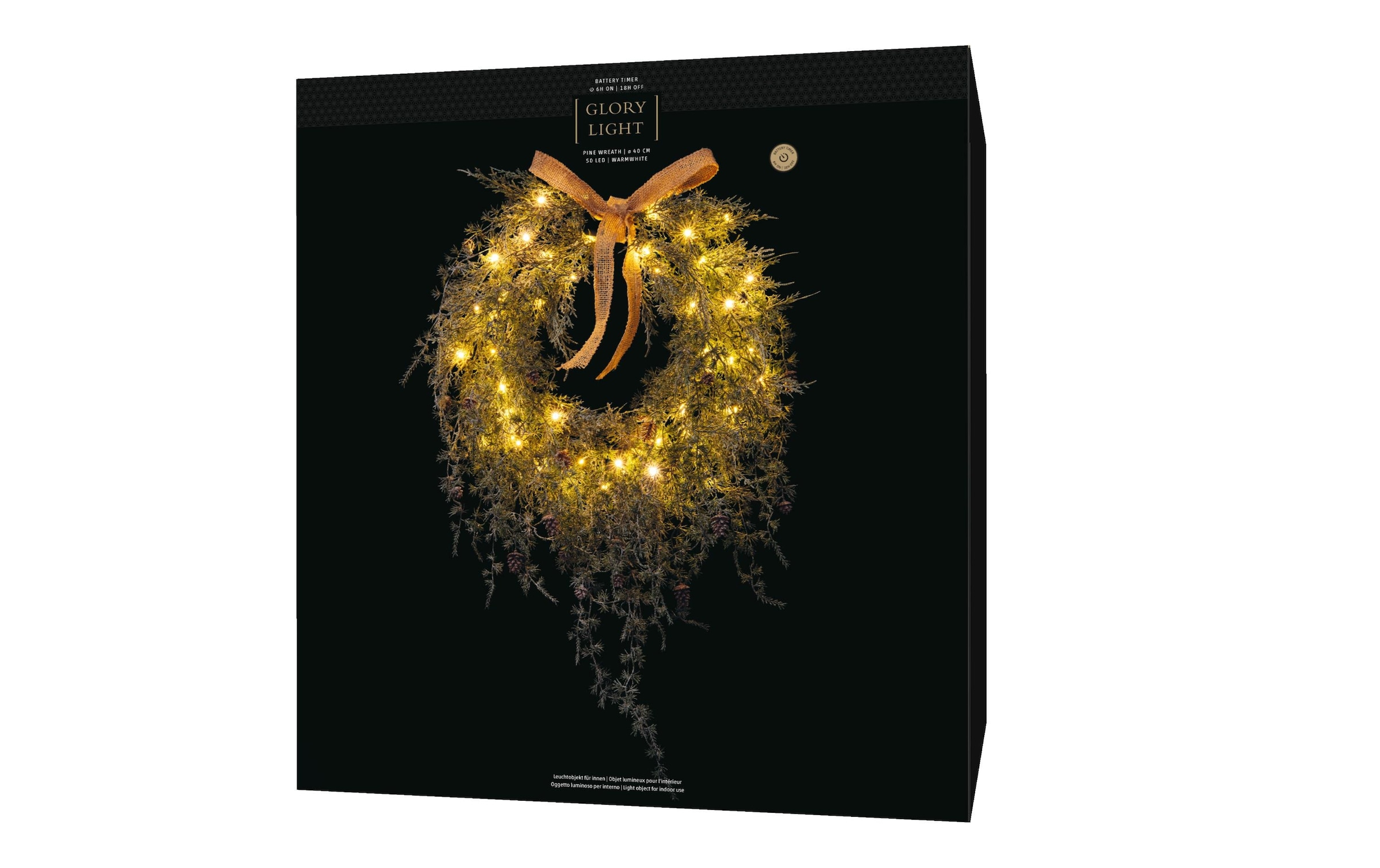STT Adventskranz »Warmweiss«