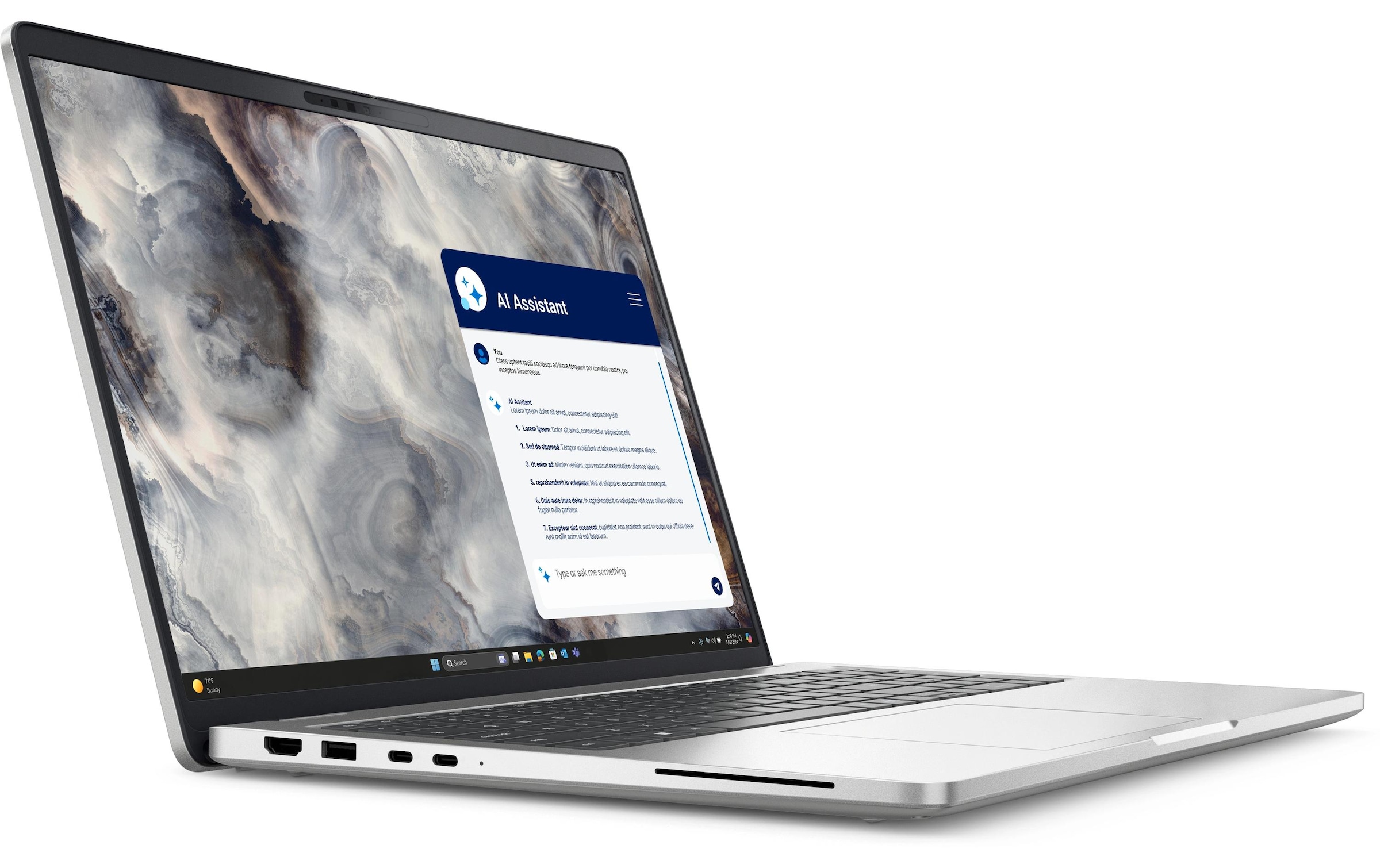 Dell Business-Notebook »Pro 16 Plus (U5 235U, 16GB, 512GB)«, 40,48 cm, / 16 Zoll, Intel, Core Ultra 5, Intel Graphics, 512 GB SSD