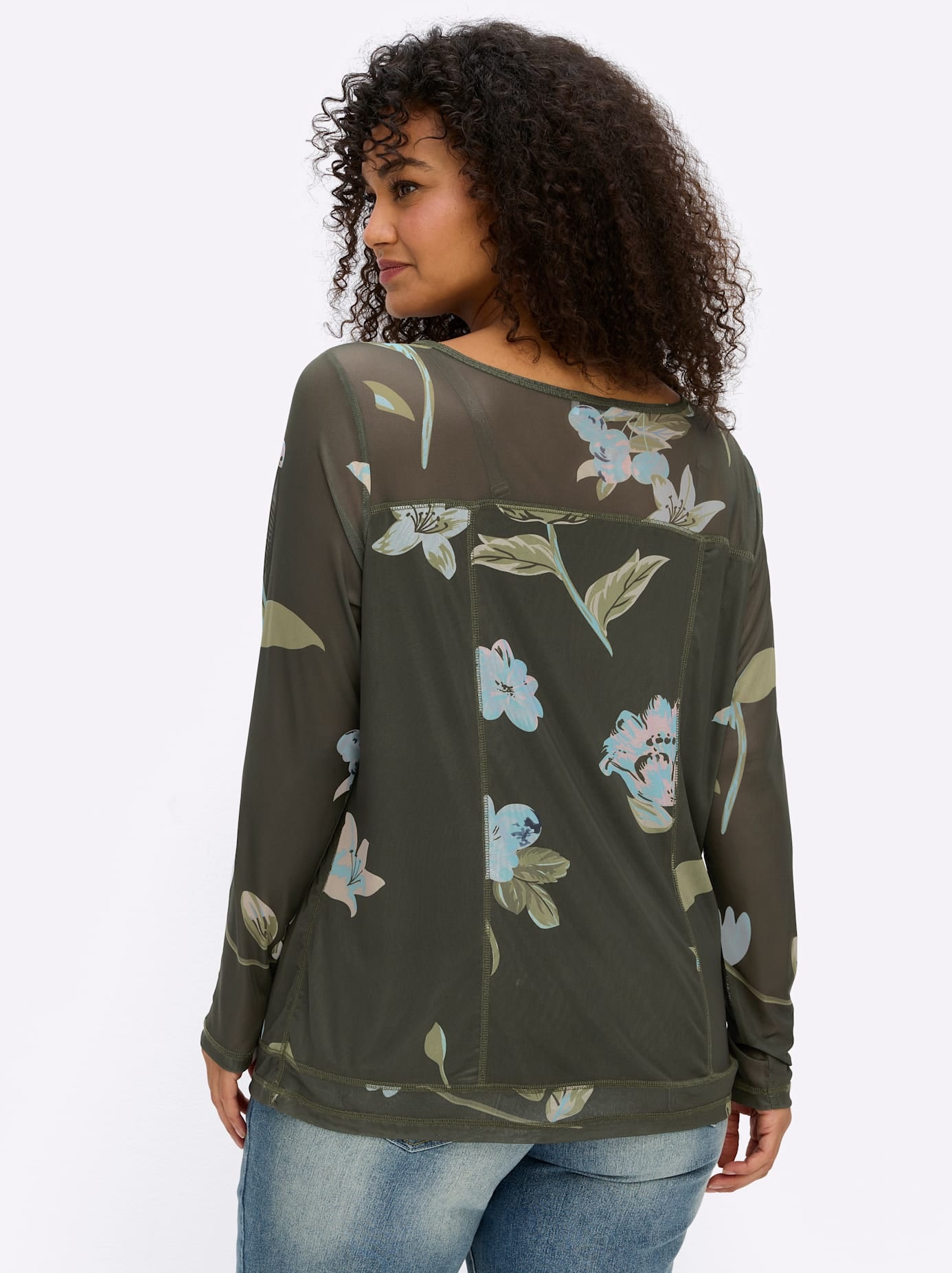 sheego by Joe Browns Langarmshirt »Langarm-Shirt« 1