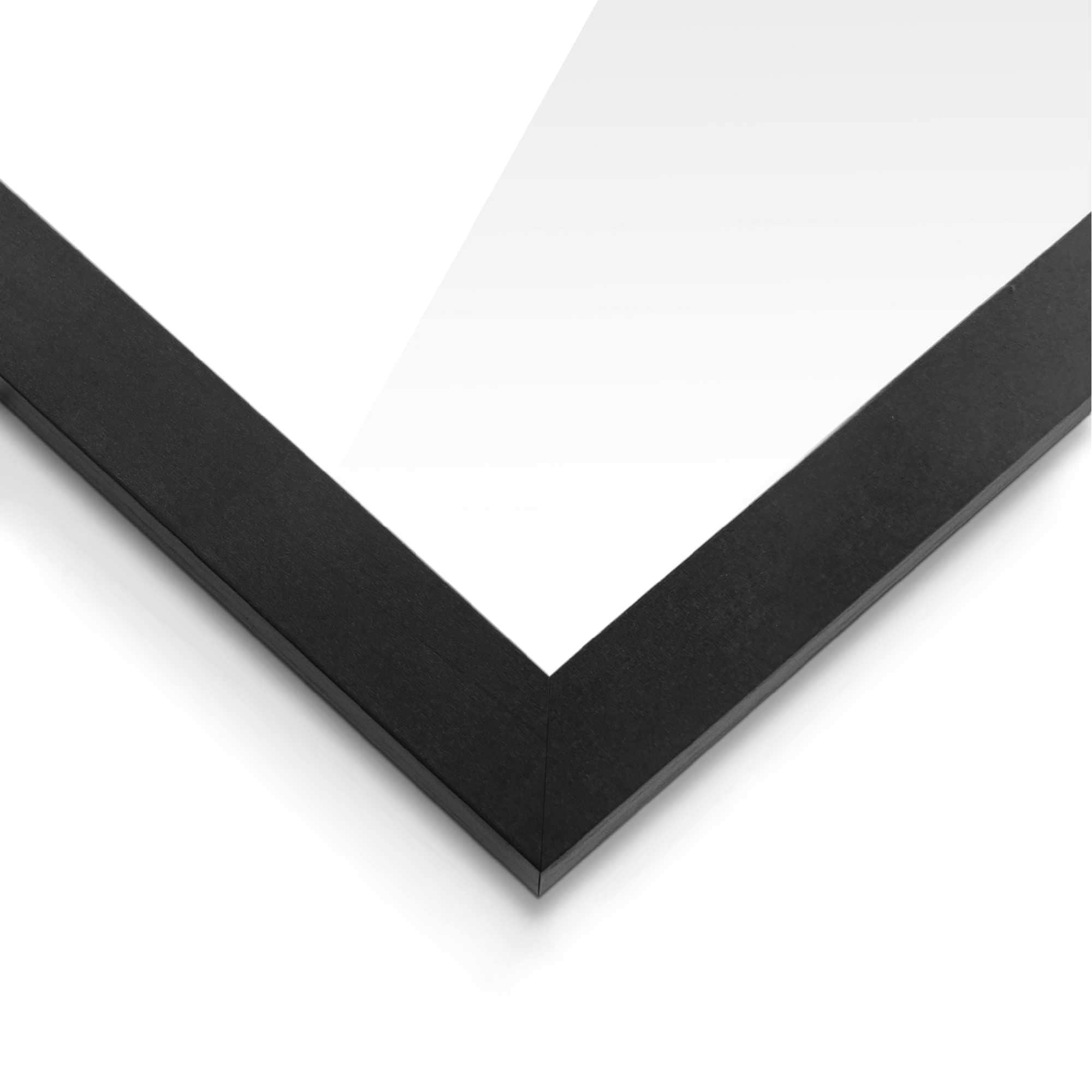 Reinders! Bilderrahmen »Poster 40x50 schwarz« 1 Stk. tlg. Wohnzimmer - Schwarz - MDF - Kein Thema - 43,5x53,5 cm
