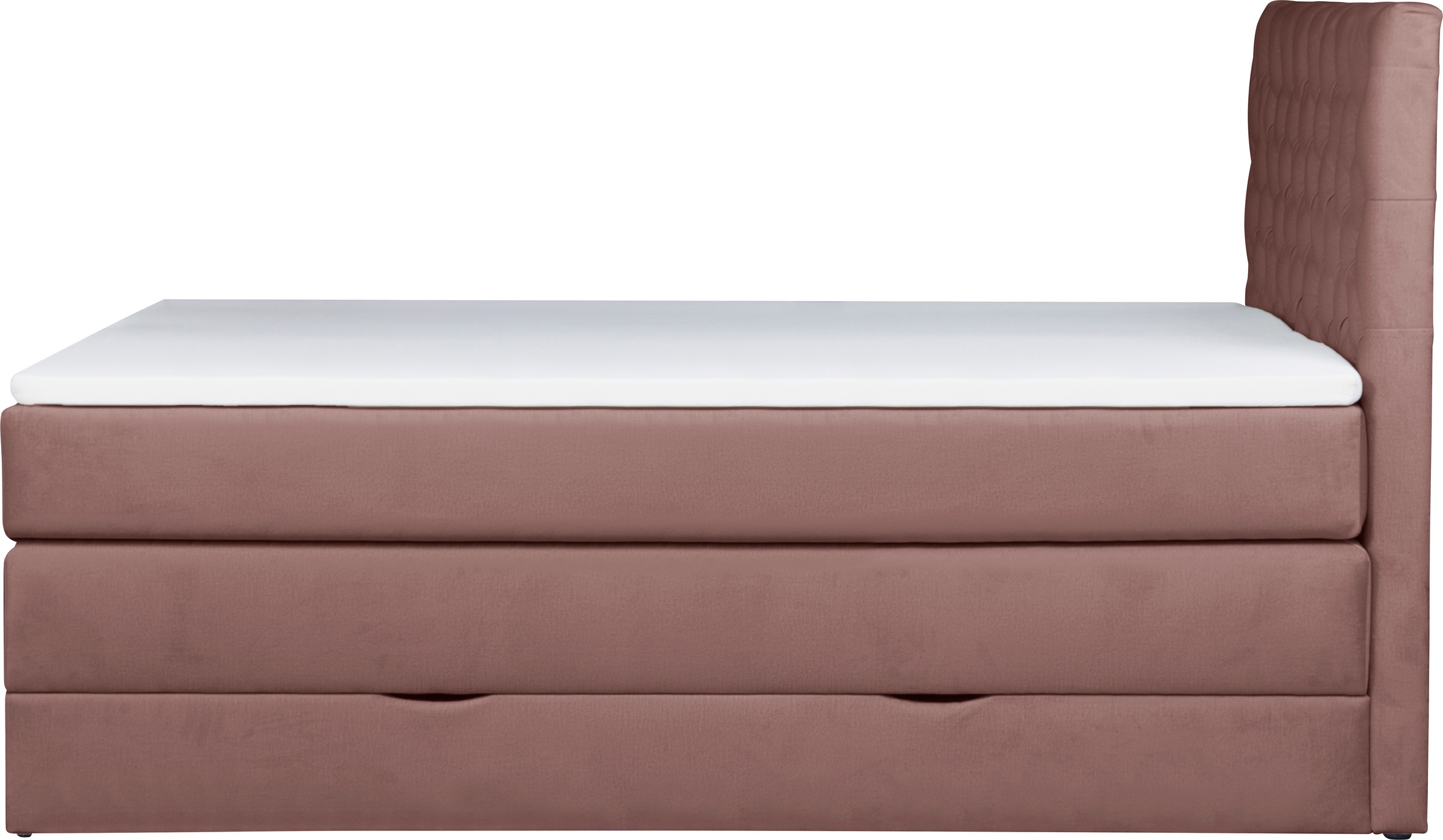 Leonique Boxspringbett »Jahvis«, incl. Topper und Bettkasten, in 4 Breiten, 3 Härtegraden