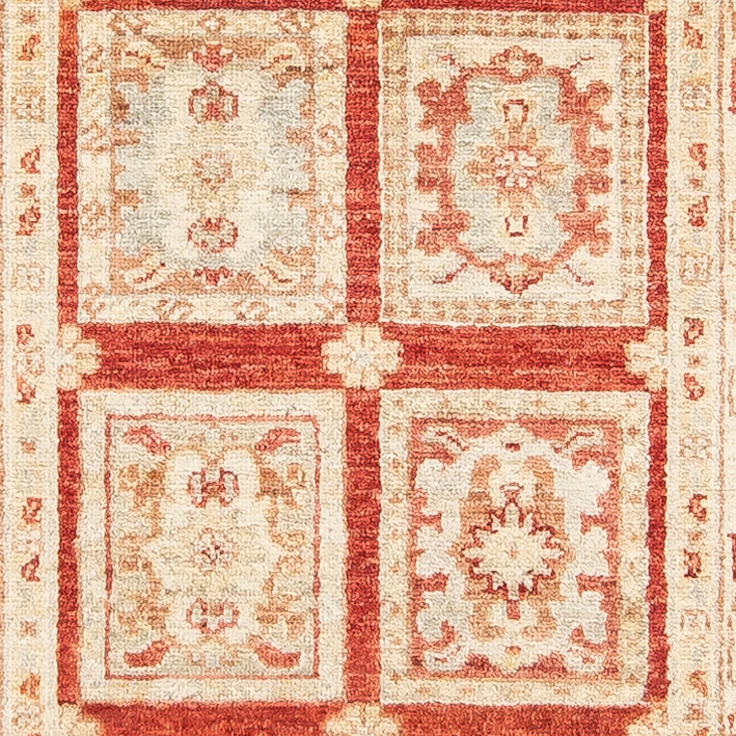 morgenland Orientteppich »Ziegler - Bachtiari - 291 x 80 cm - rot«, rechteckig, Wohnzimmer, Handgeknüpft, Einzelstück mit Zertifikat