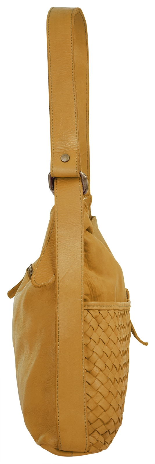 Samantha Look Shopper echt Leder, Made in Italy