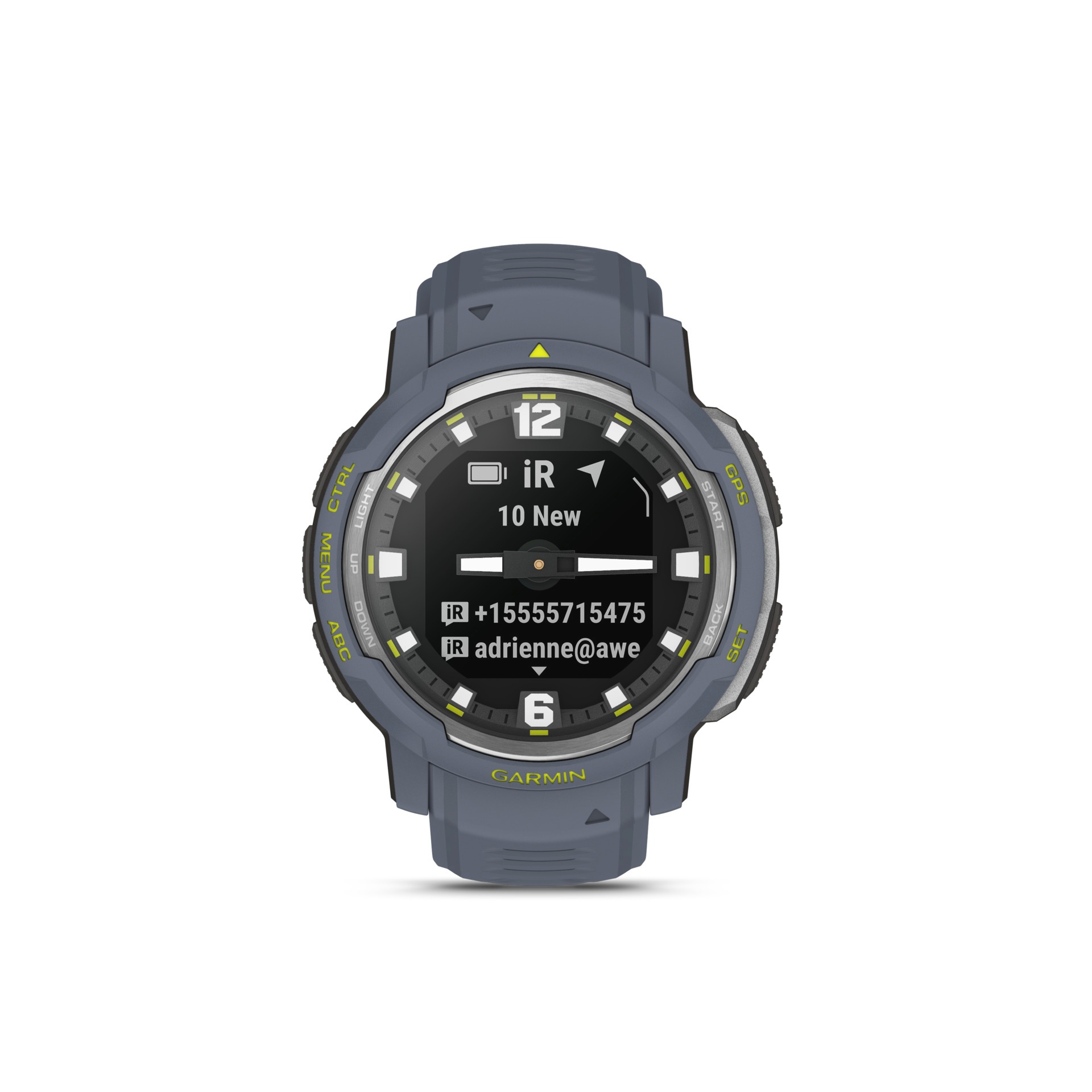 Garmin Smartwatch »INSTINCT CROSSOVER«, (2,3 cm / 0,9 Zoll), 0,064 GB