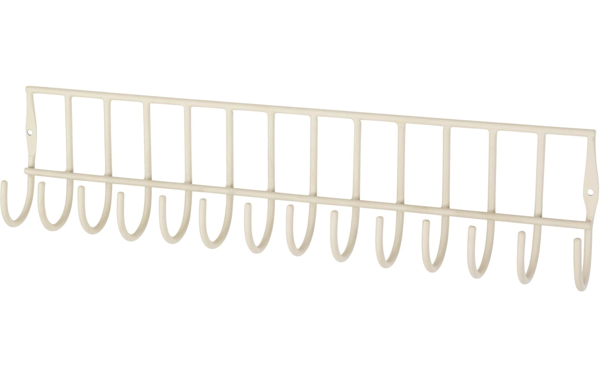 Image of Broste Copenhagen Garderobenleiste "Maggie 4.5 cm x 9.5 cm, Grau"