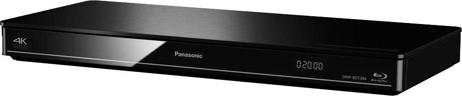 Panasonic Blu-ray-Player »DMP-BDT384/385«, FULL HD (3D) / BD-Video, LAN (Ethernet)-WLAN, 4K Upscaling