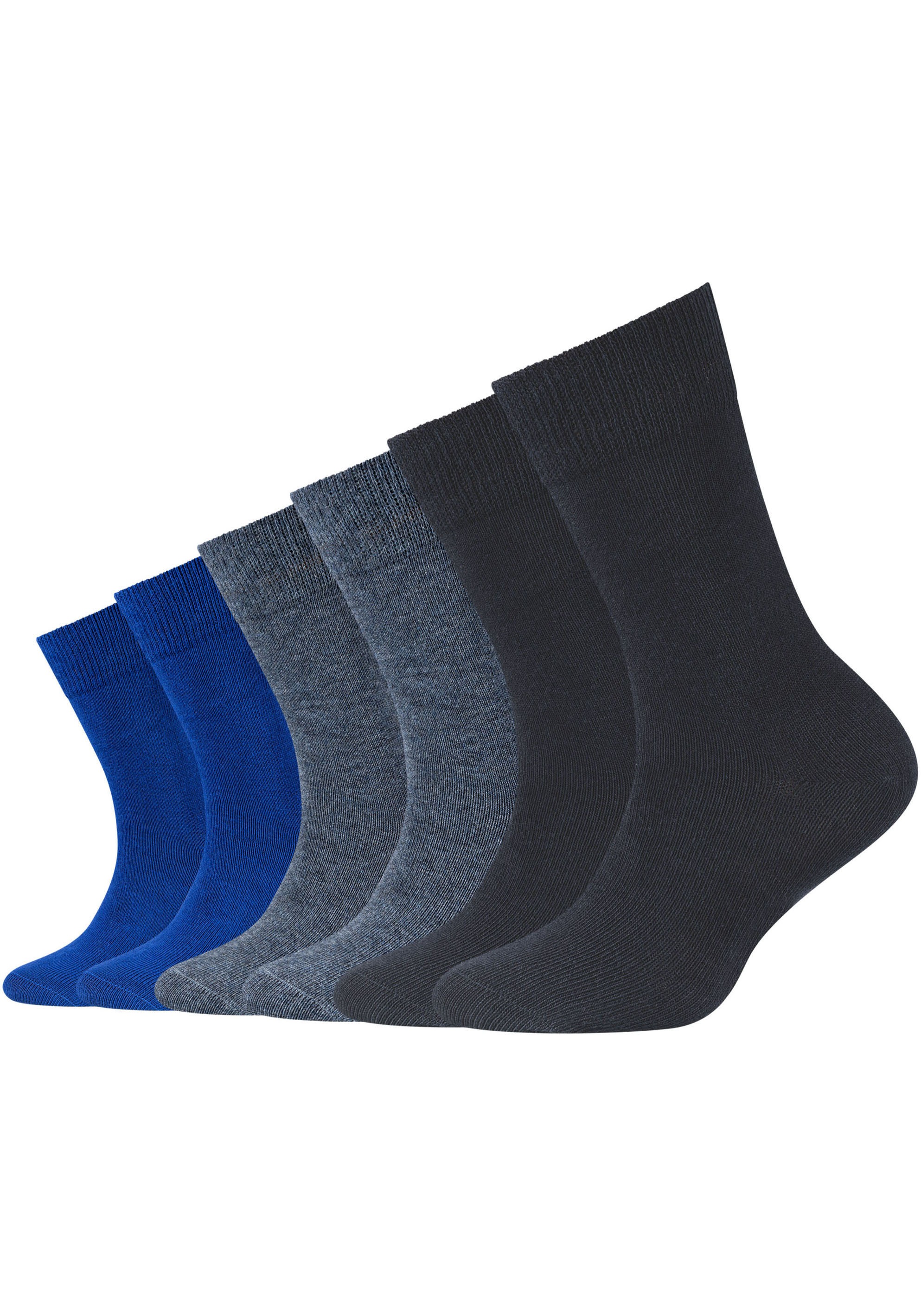 Image of Camano Socken "ca-soft" 6 Paar, mit Komfortbund und gepolsterten Zehen-/Fersenbereich