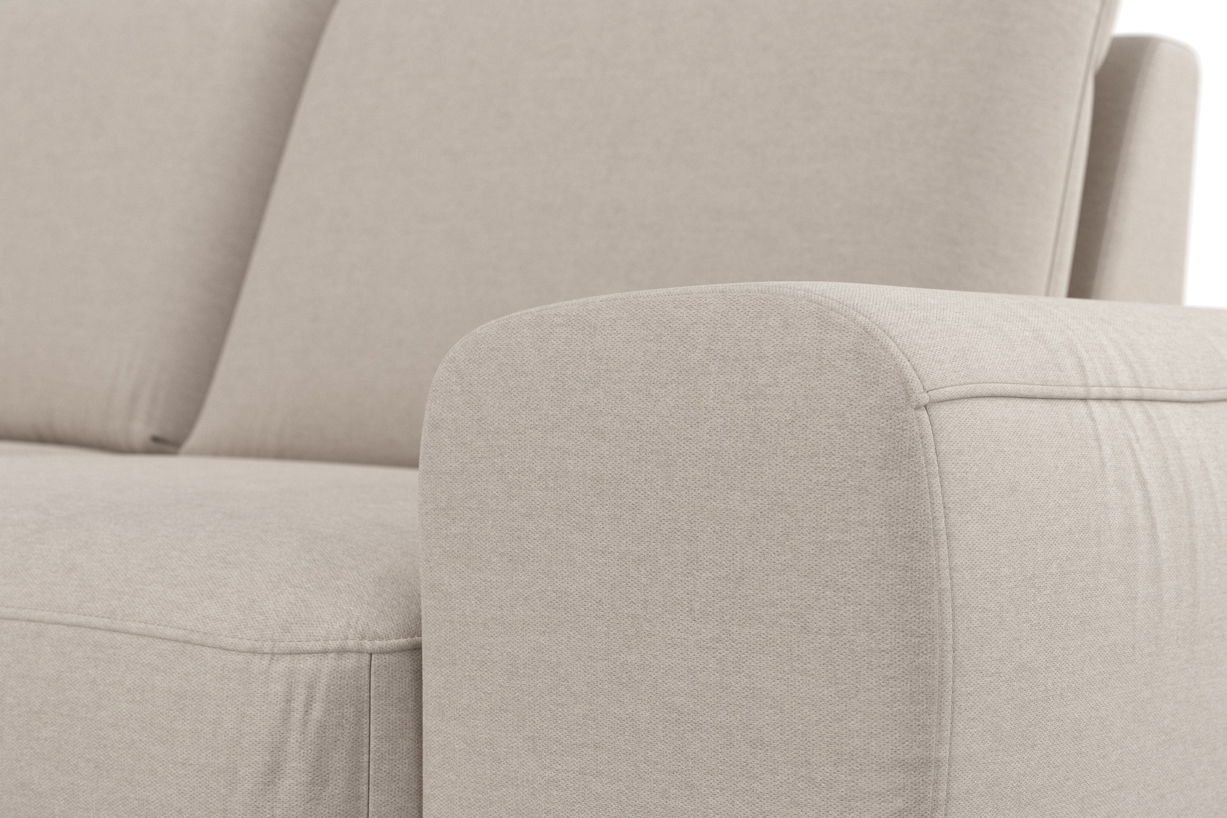 sit&more Ecksofa »Cinturo L-Form« inklusive Sitztiefenverstellung und Federkern, Sitzhöhe 48 cm