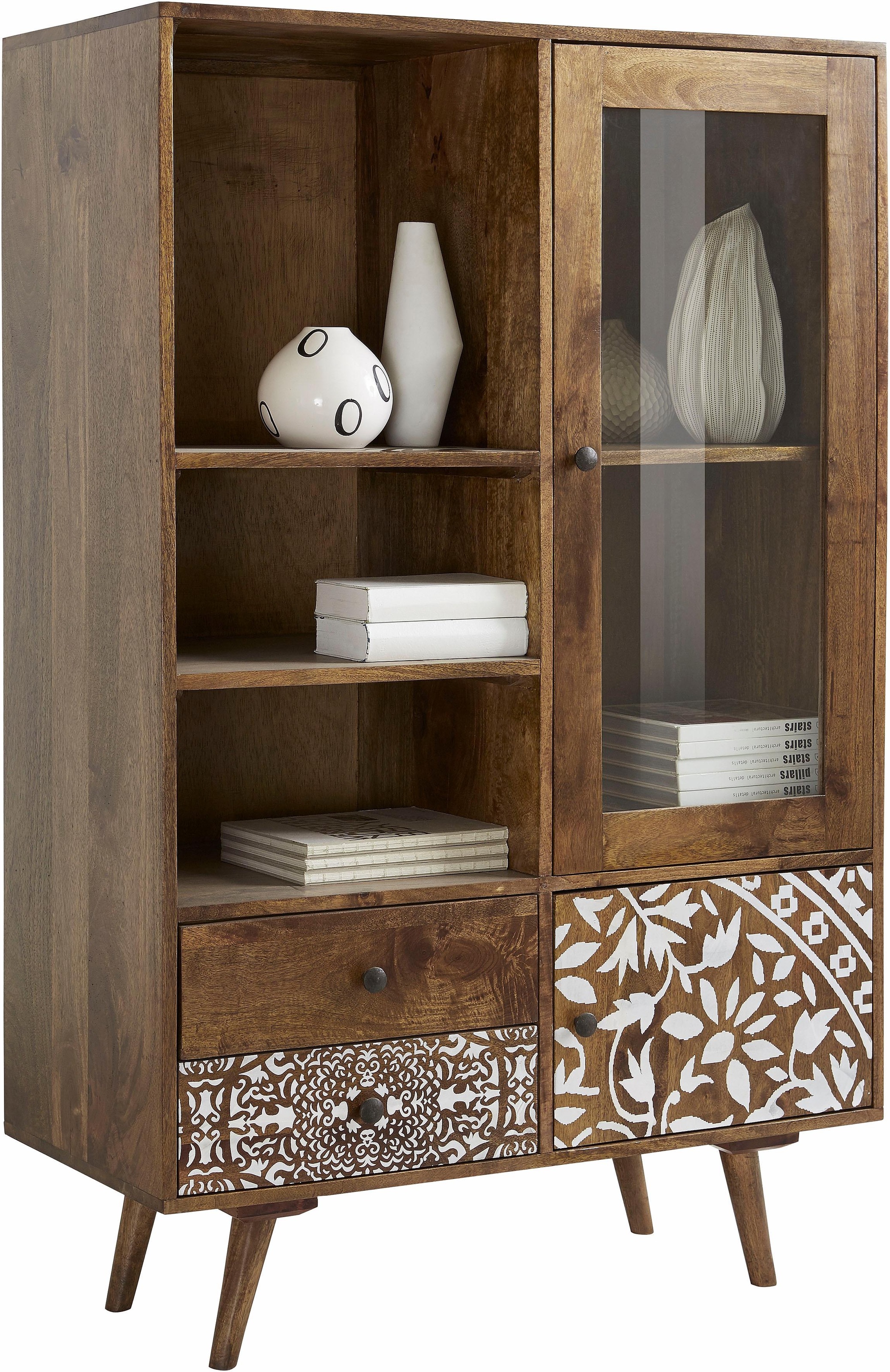 Image of Home affaire Vitrine »Bhaskar«, Höhe 150 cm bei Ackermann Versand Schweiz