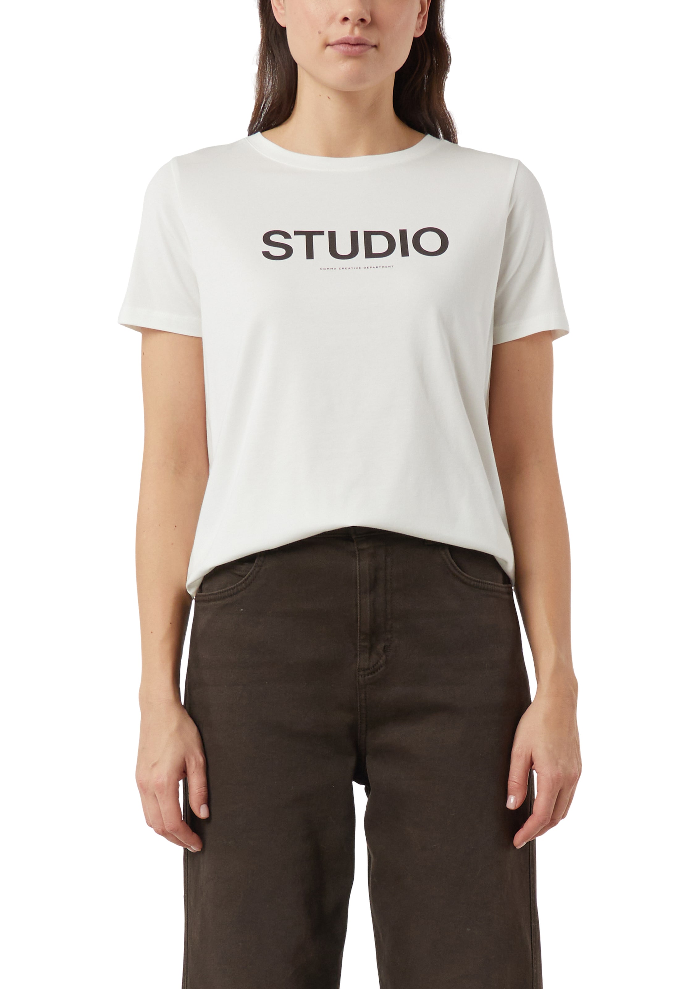 Image of Comma Print-Shirt mit Print