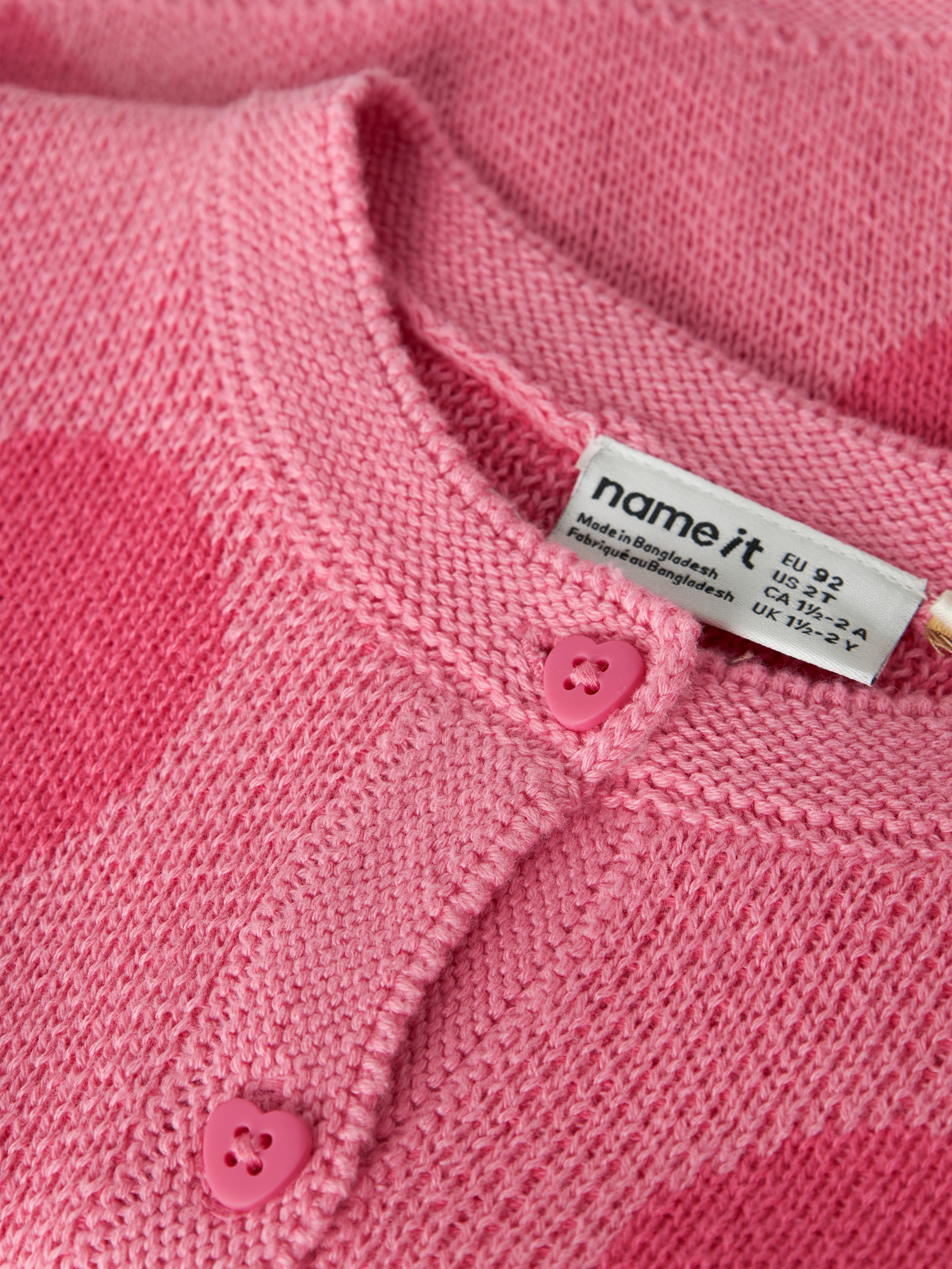 Name It Veste en tricot »NMFLIANAX LS KNIT CARD« coton, coupe régulière