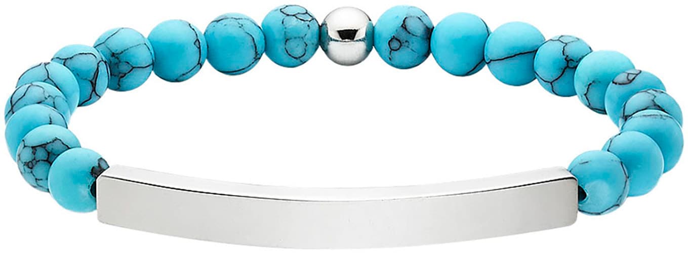 Image of Aniston JEWELRY & WATCHES Armband "Schmuck Geschenk flexibles Armband" mit Aventurin oder Türkis-Imitat